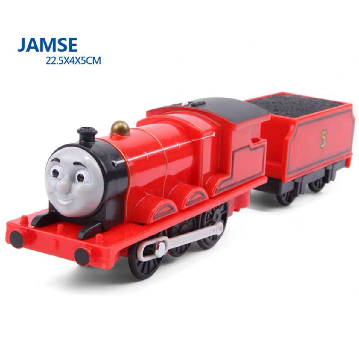 LATUROP Thomas & Friends Train Set - Battery Powered James Engine with Connectors