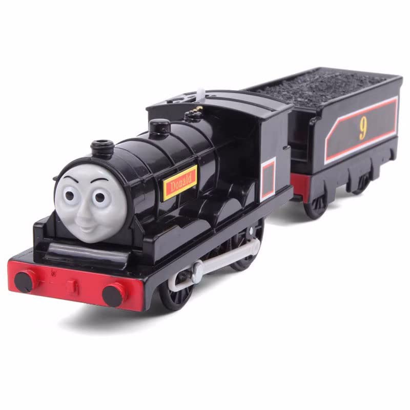 LATUROP Thomas & Friends Train Set – Battery-Powered Donald No.9 Engine