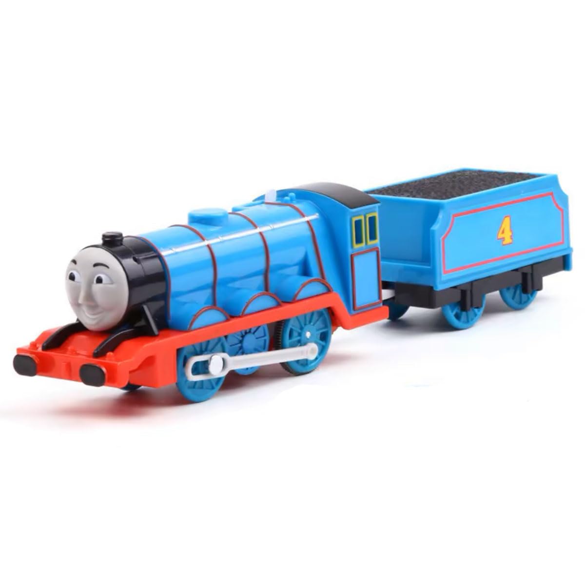 LATUROP Th-omas & Friends Gordon Train Set – Battery-Powered Engine, Connectors, and Play-Ready Cars (Ages 3+)