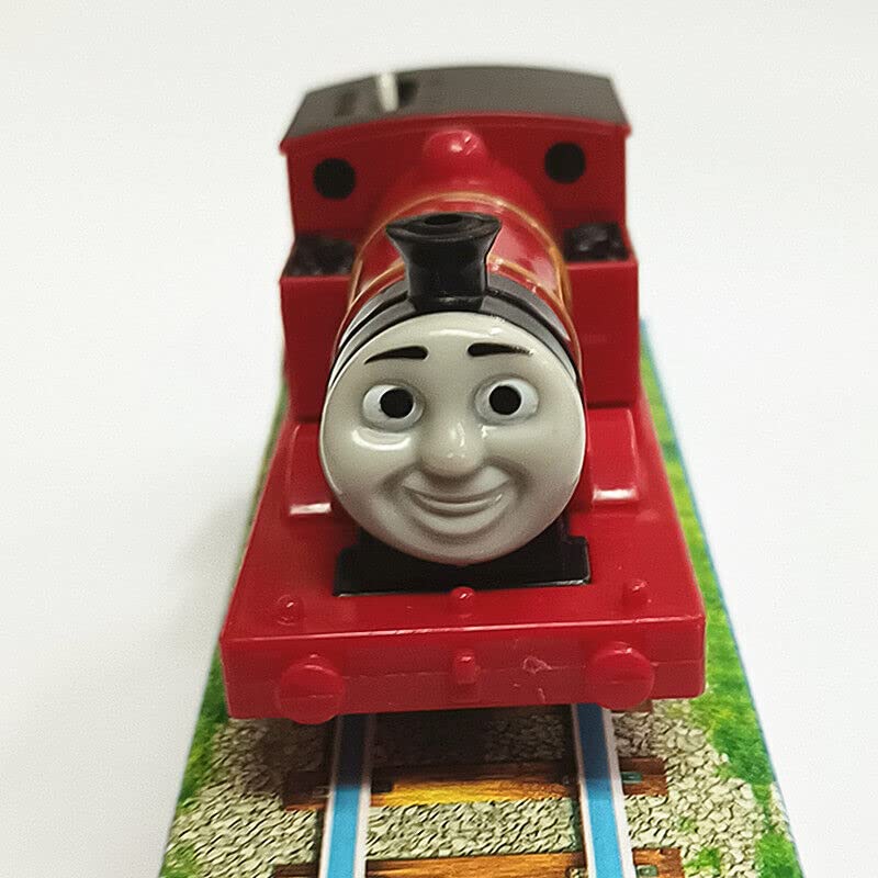 LATUROP Thomas and Friends Train Set – Battery Powered Plastic Engine for Kids (Red-Rhenesa)