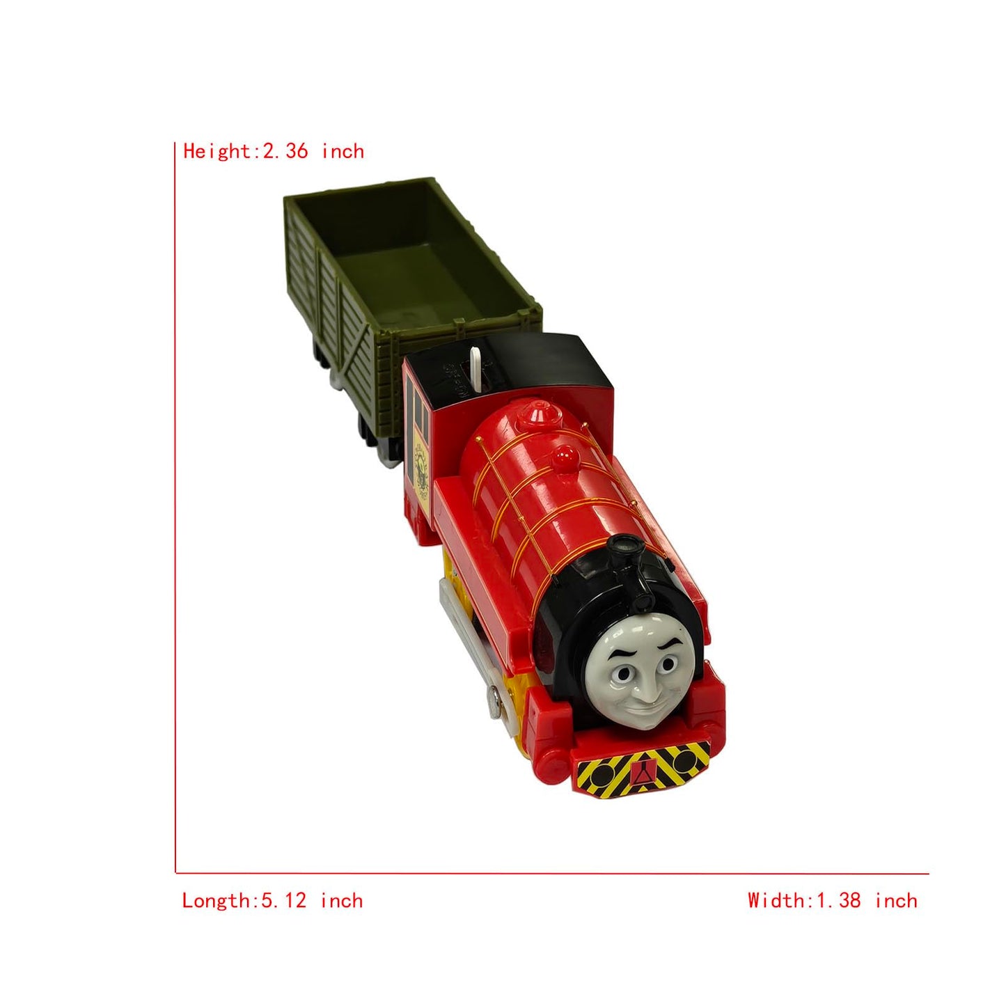 LATUROP Thomas & Friends Train Set – Victory Train Set Double, Battery Powered