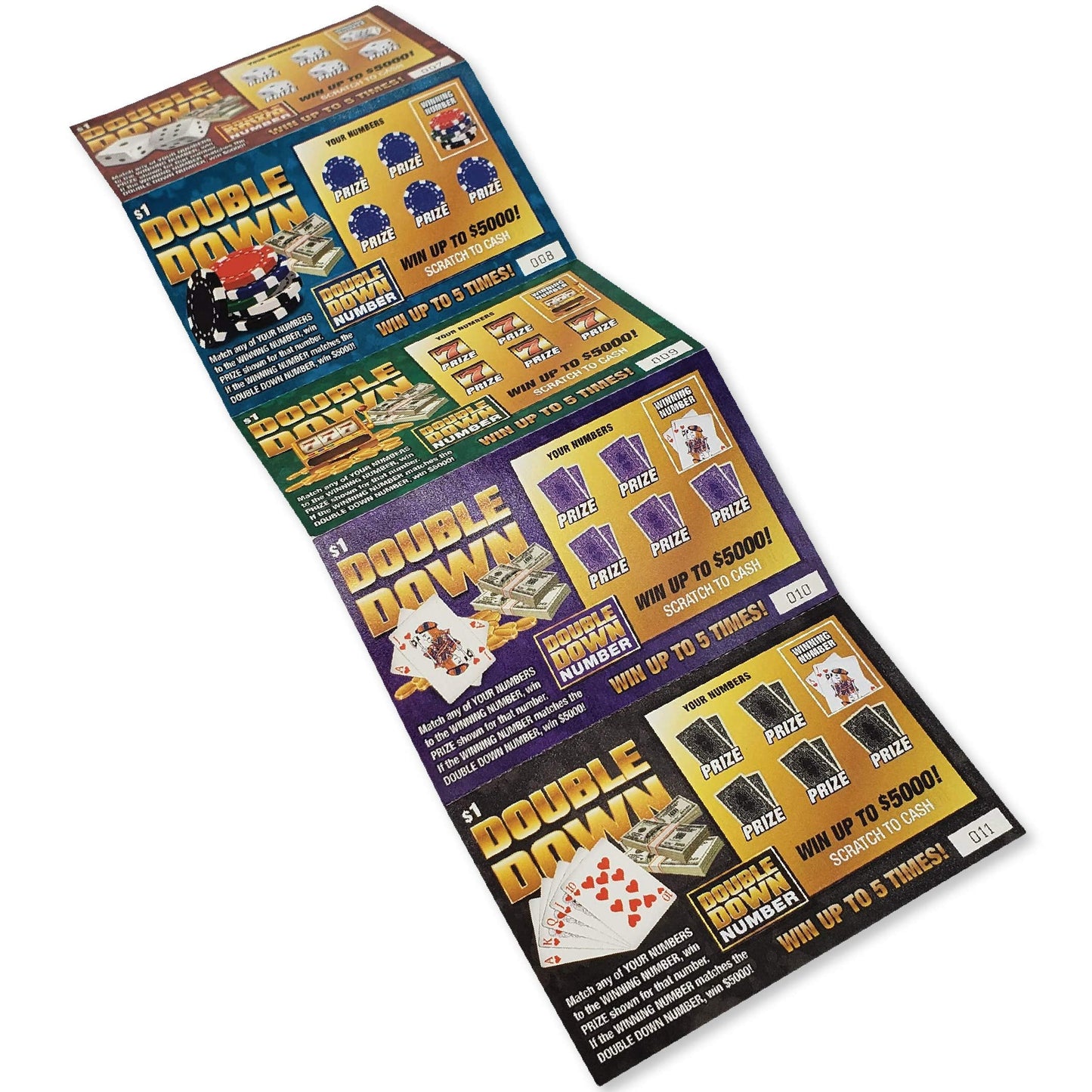 Laughing Smith Fake Winning Scratch Off Tickets – 5 Realistic Casino Prank Cards