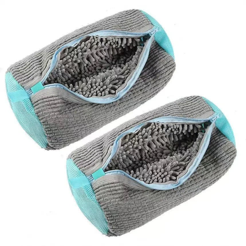 Laundry Shoe Washing Bag – Padded Net Protector for Machine Wash