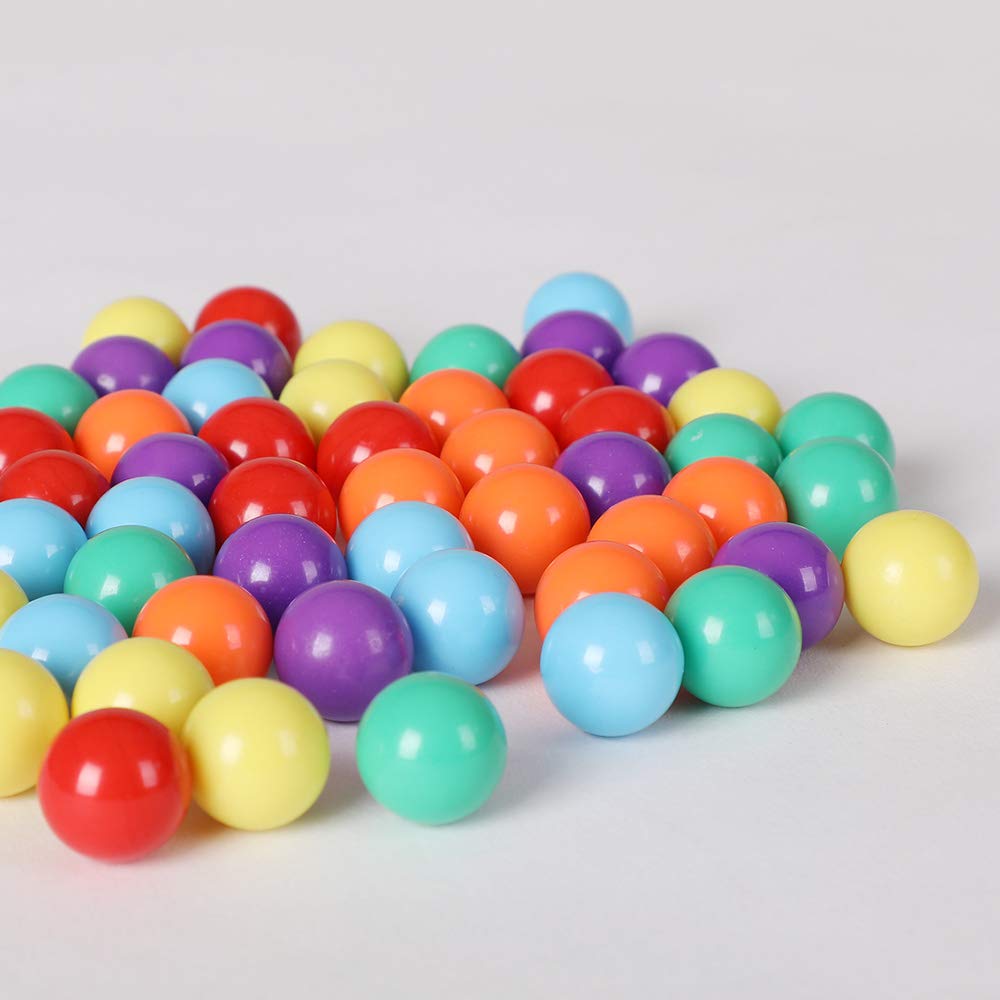 Laviesto 60 Pcs Replacement Marbles for Chinese Checkers – 16mm Acrylic Balls, 6 Colors