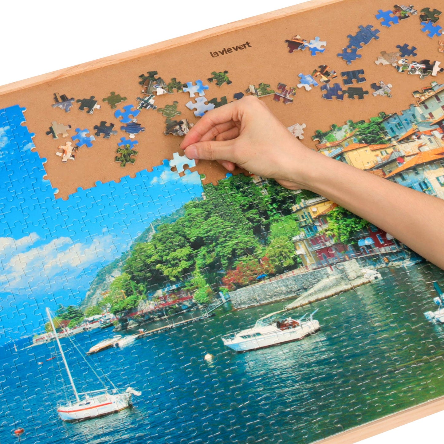Lavievert 1000 Piece Jigsaw Puzzle – Lake Como, Italy | For Adults & Kids