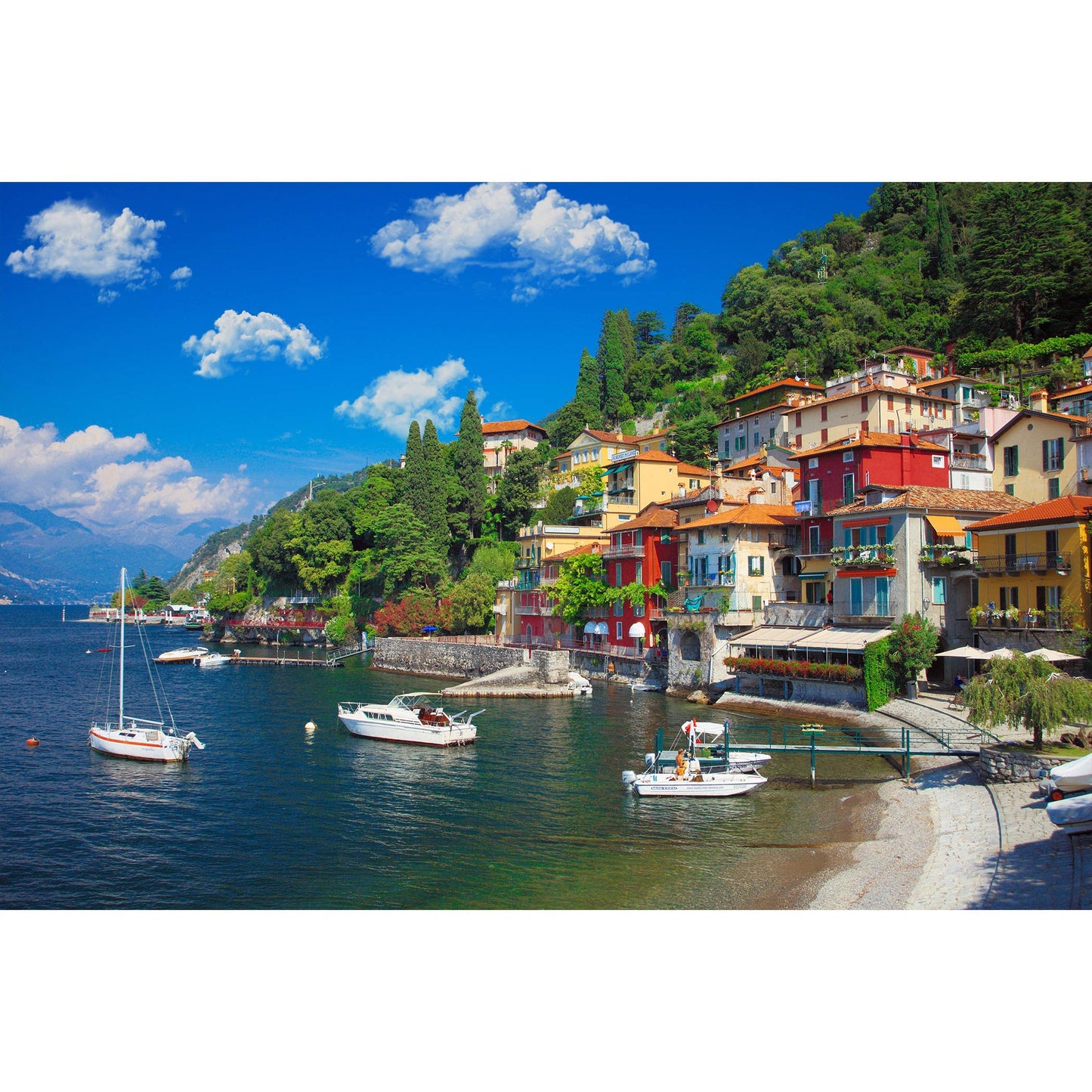 Lavievert 1000 Piece Jigsaw Puzzle – Lake Como, Italy | For Adults & Kids