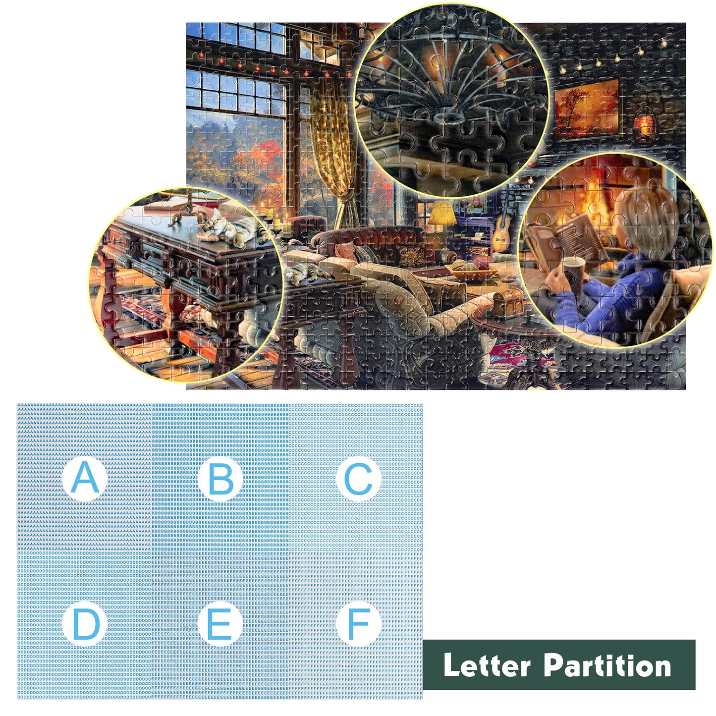 Lavievert 500-Piece Jigsaw Puzzle for Adults – Leisure Time