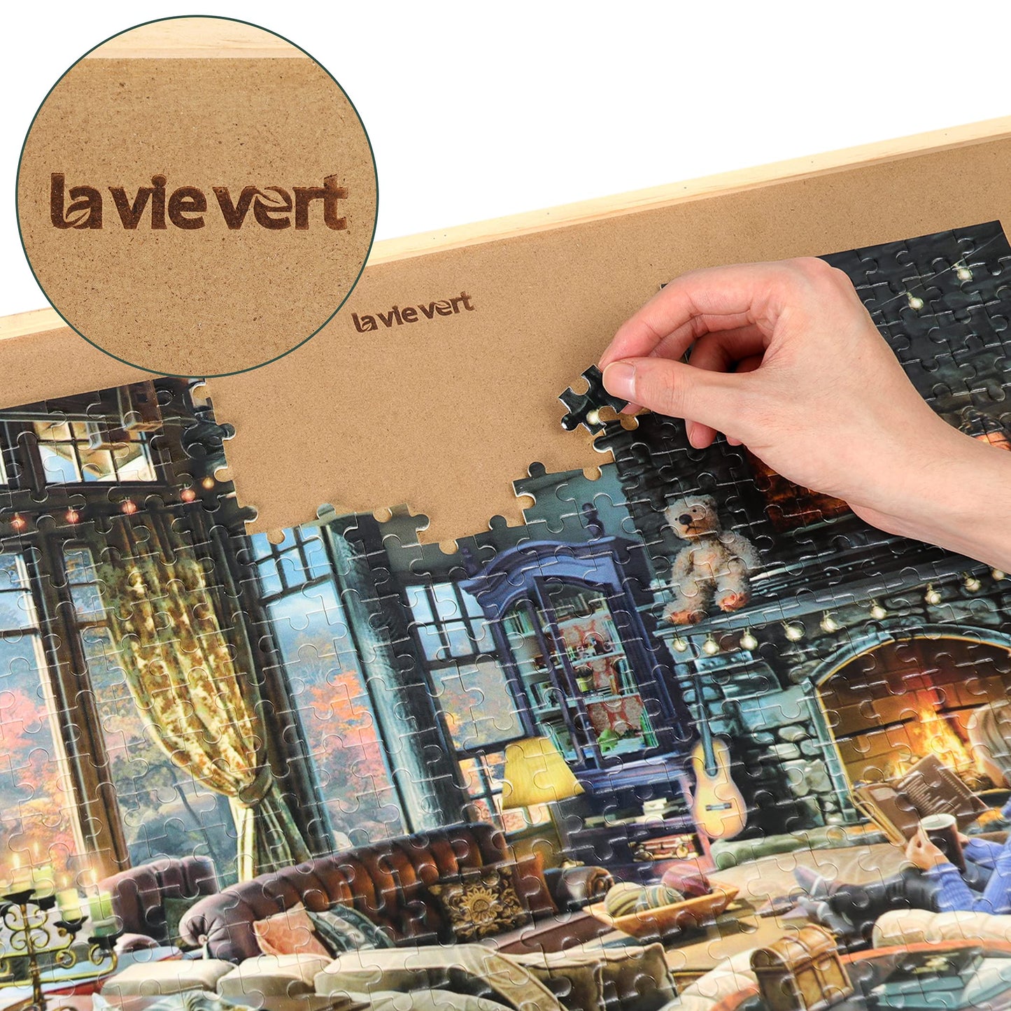 Lavievert 500-Piece Jigsaw Puzzle for Adults – Leisure Time