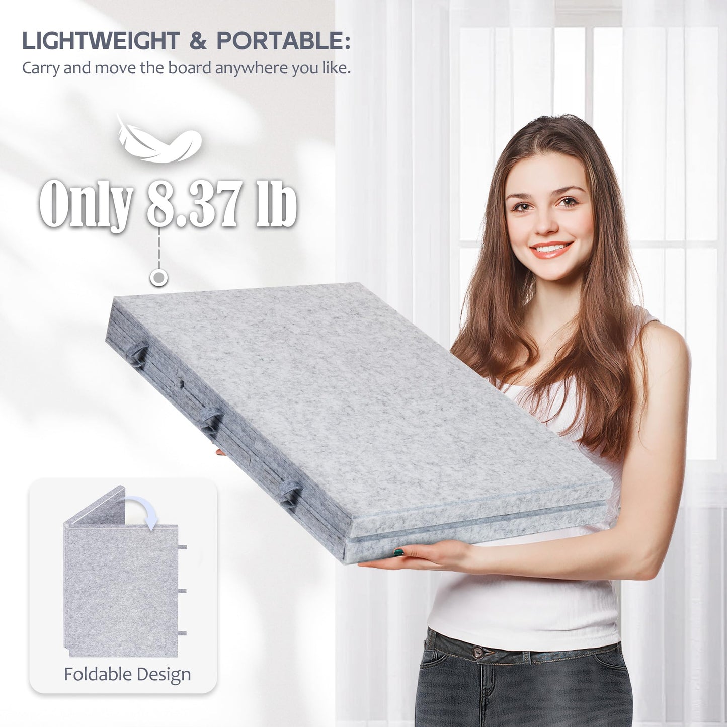 Lavievert 2000-Piece Portable Jigsaw Puzzle Board — 6 Drawers, Tilting Stand & Cover, Lightweight & Foldable