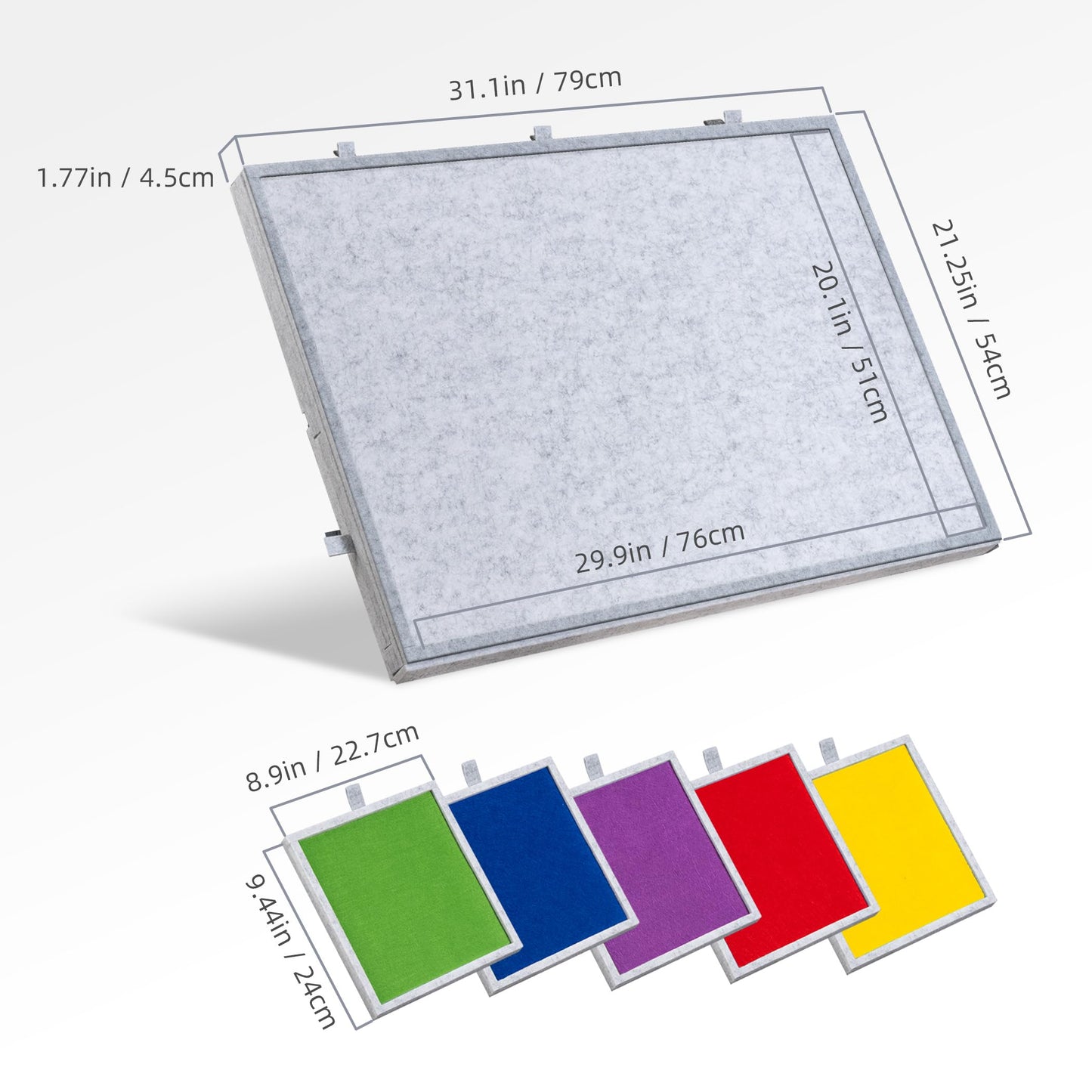 Lavievert Tilting Puzzle Board with 2-in-1 Stand & Cover – Lightweight 1000-Piece Table