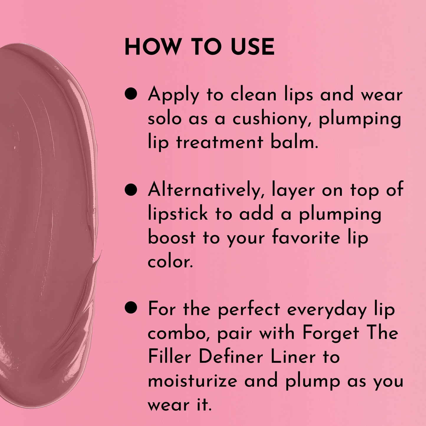 LAWLESS Forget the Filler Lip Plumping Tinted Balm in Whisper | Hydrating Cushiony Color
