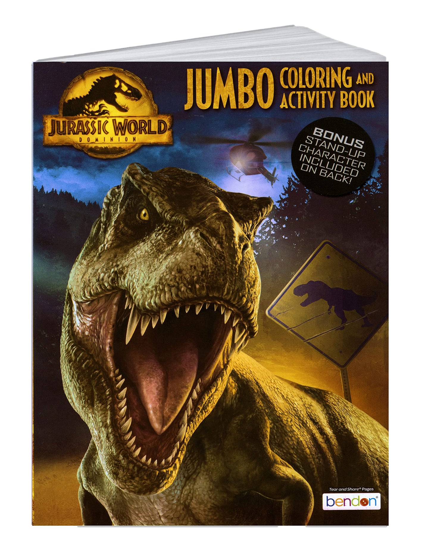 Lazy Days Jurassic World Jumbo Coloring and Activity Book – 64 Pages