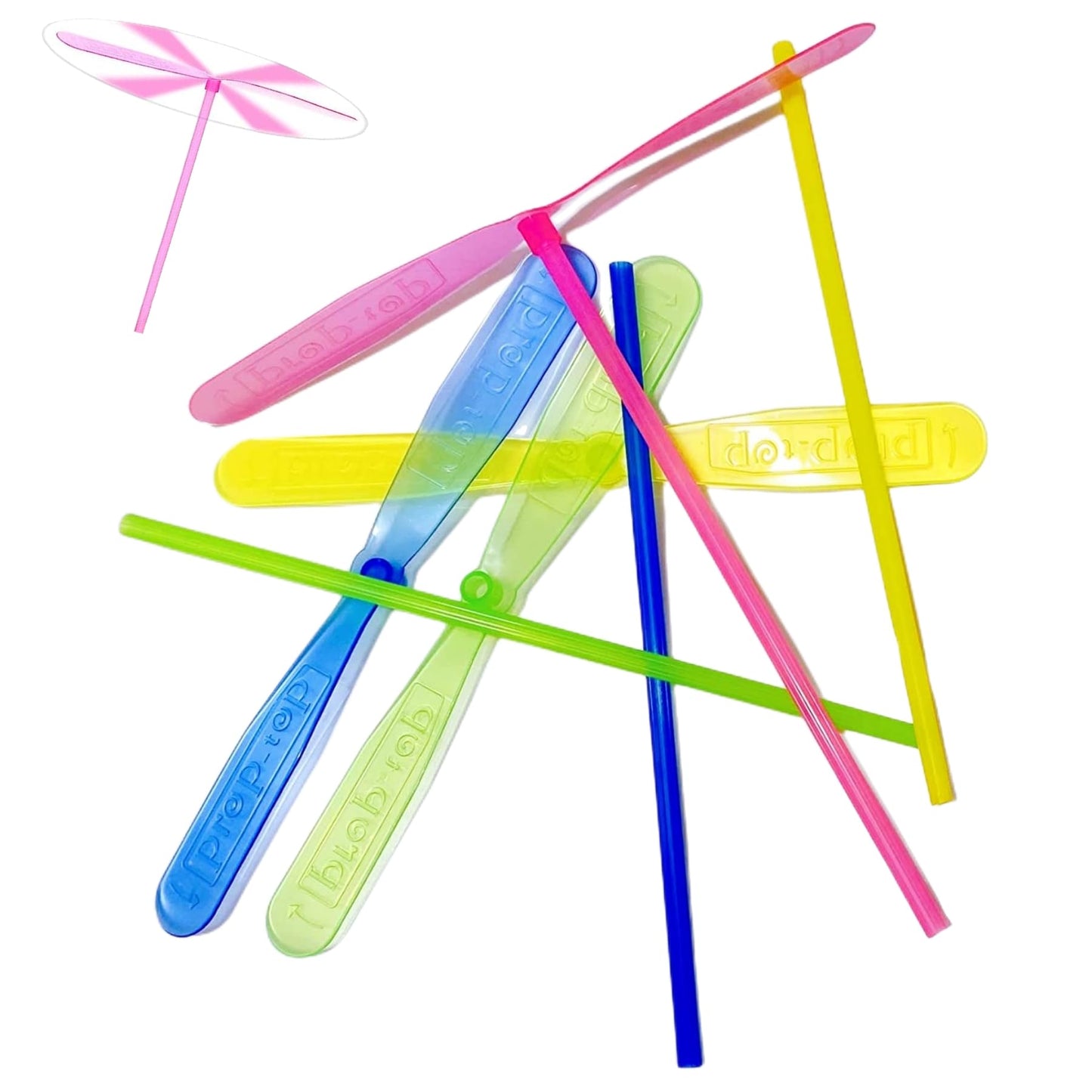 LCPQMZGH Hand Helicopter Spinner – 36-Piece Dragonfly Toys for Outdoor Fun