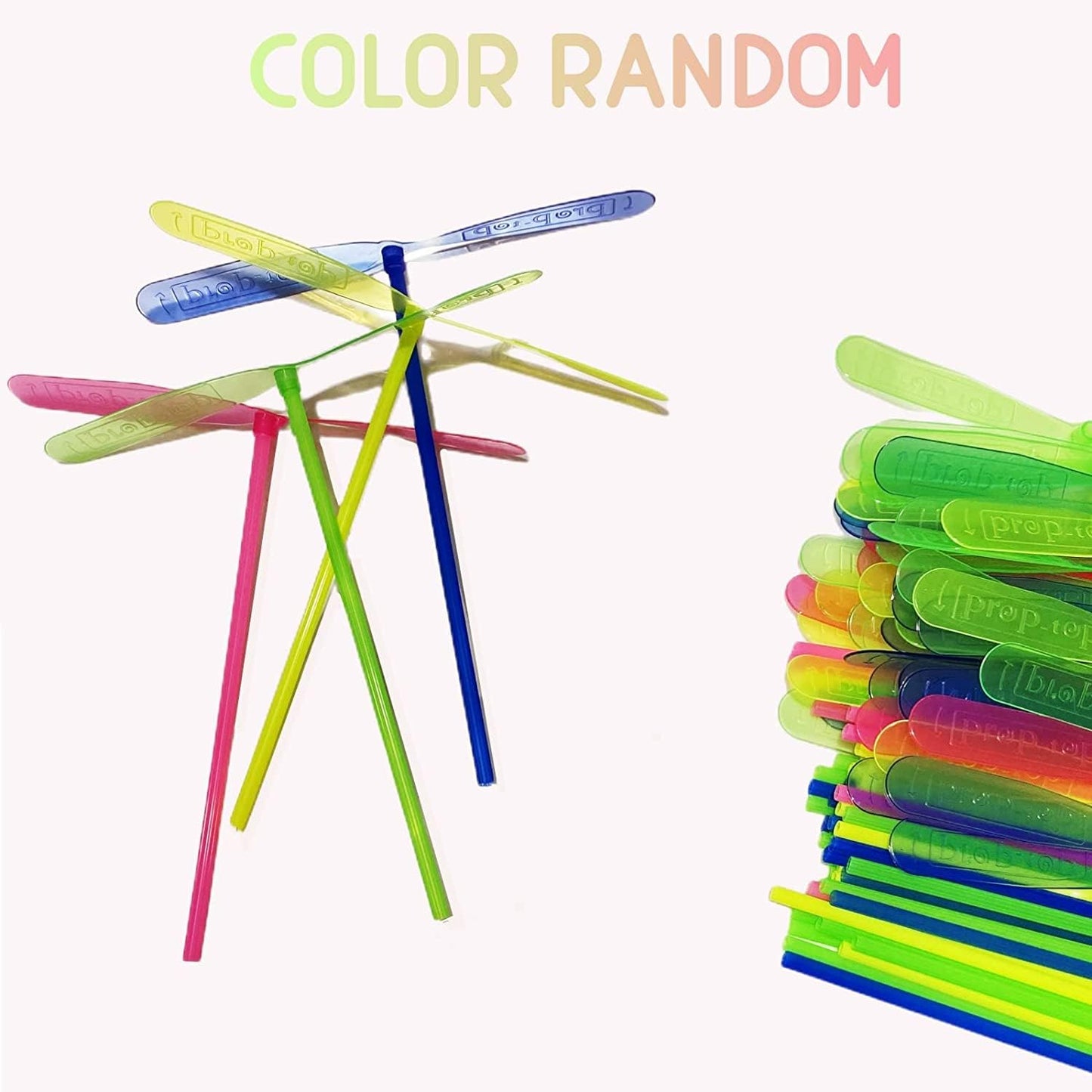 LCPQMZGH Hand Helicopter Spinner – 36-Piece Dragonfly Toys for Outdoor Fun