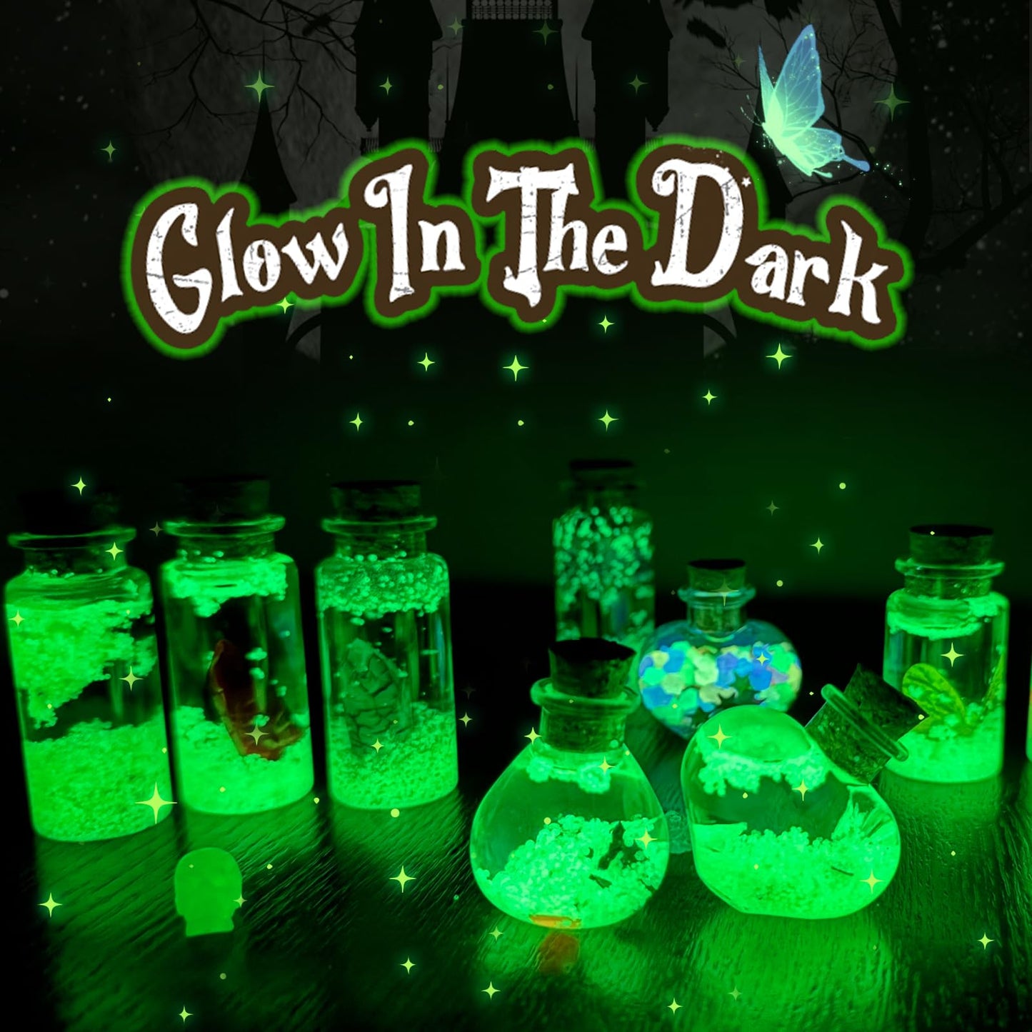 LDomet Magic Potions Kit for Kids - 20 Potion Bottles & Creative Craft Toy