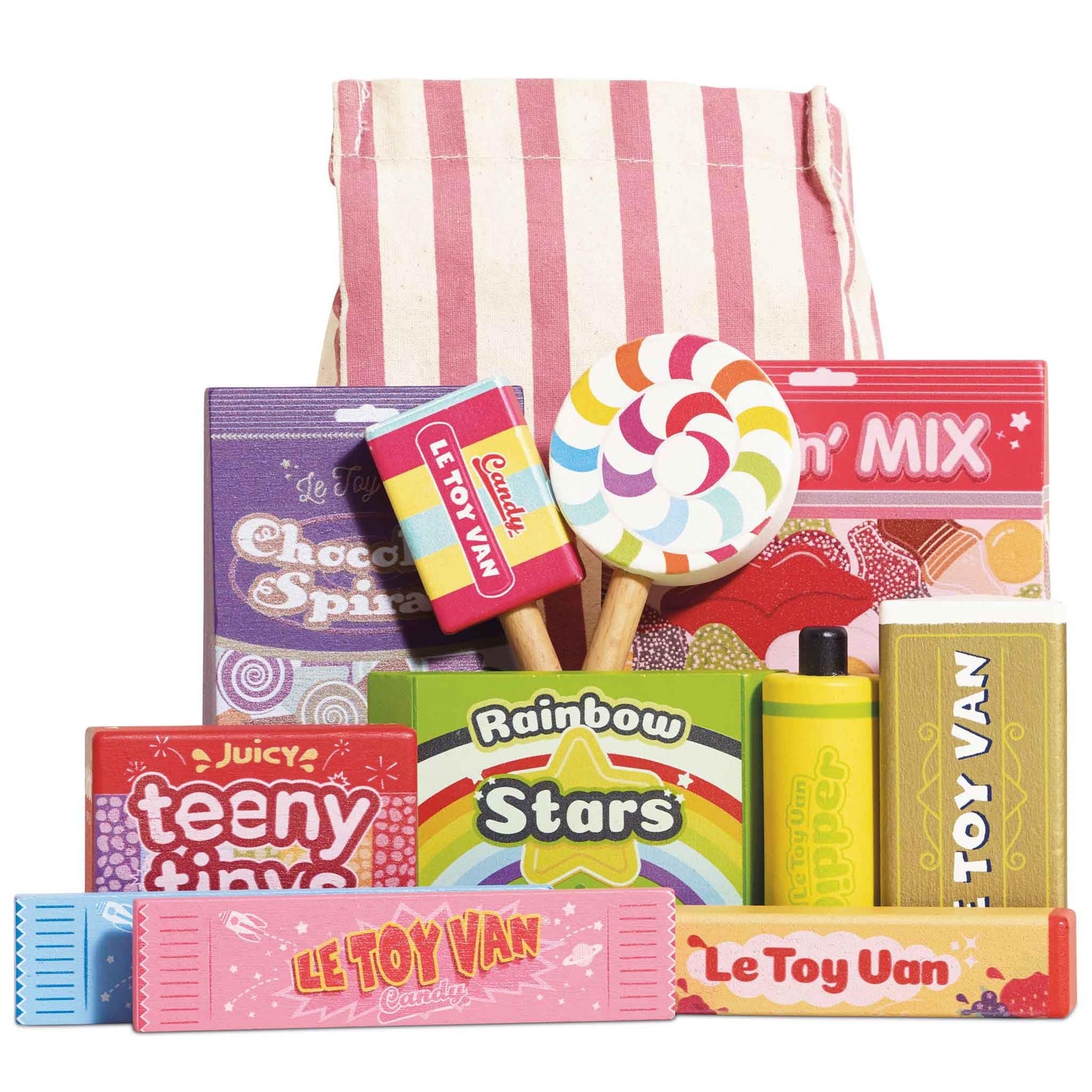 Le Toy Van Candy Play Food Set - Wooden Pretend Play for Kids 2+ | Honeybake Collection
