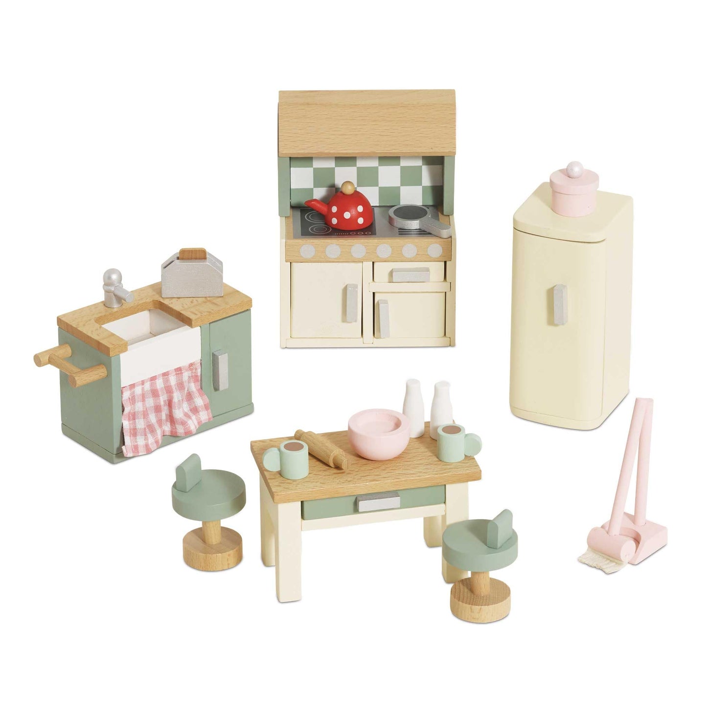 Le Toy Van Daisylane Kitchen Dollhouse Furniture (ME059) | Rosebud Kitchen Play Set