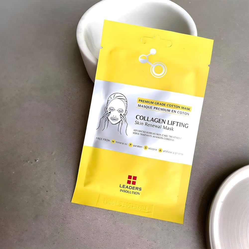 Leaders Insolution Collagen Lifting Mask – Marine Collagen for Firmness & Elasticity