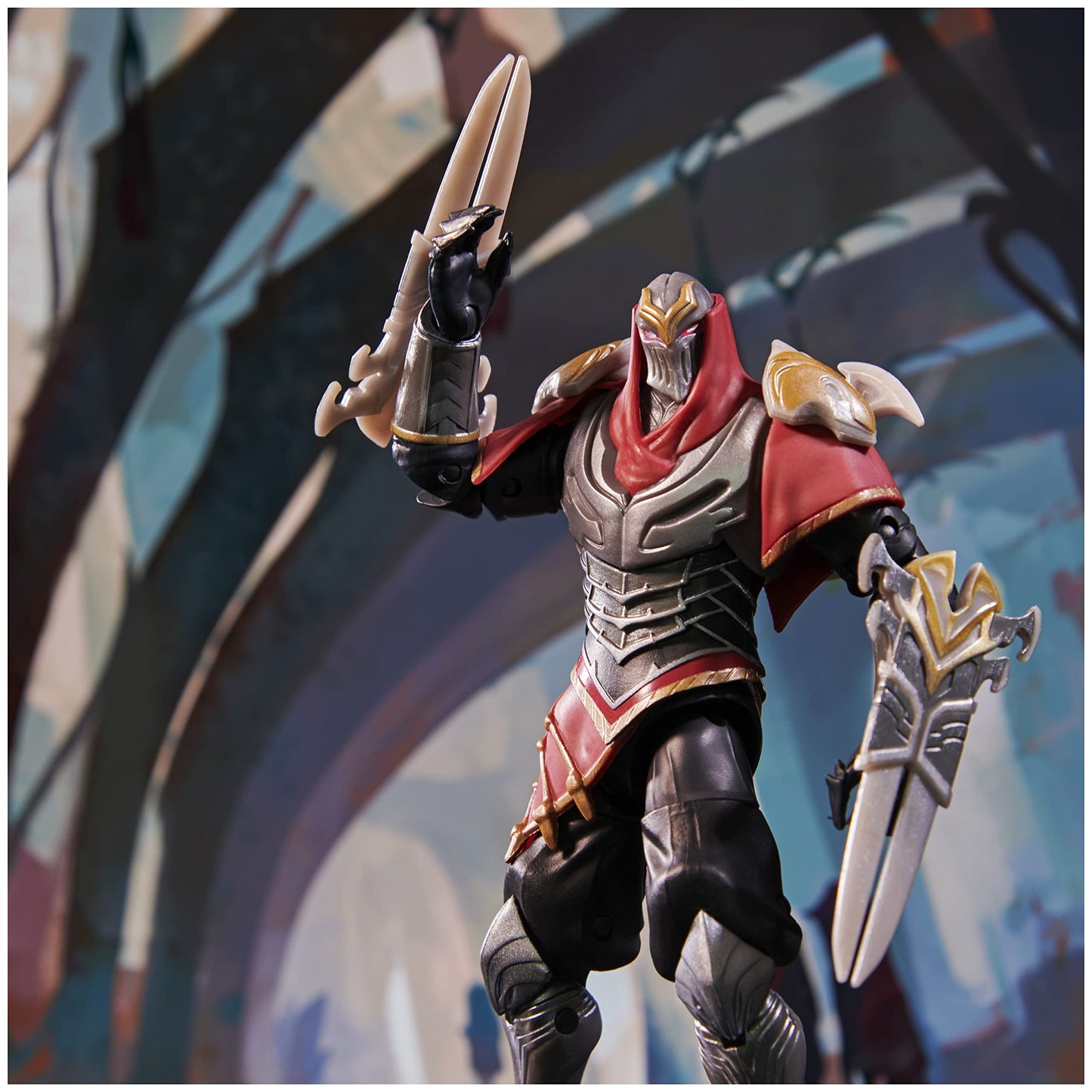 League of Legends Zed 6-Inch Collectible Figure – Collector-Grade Details and 2 Accessories