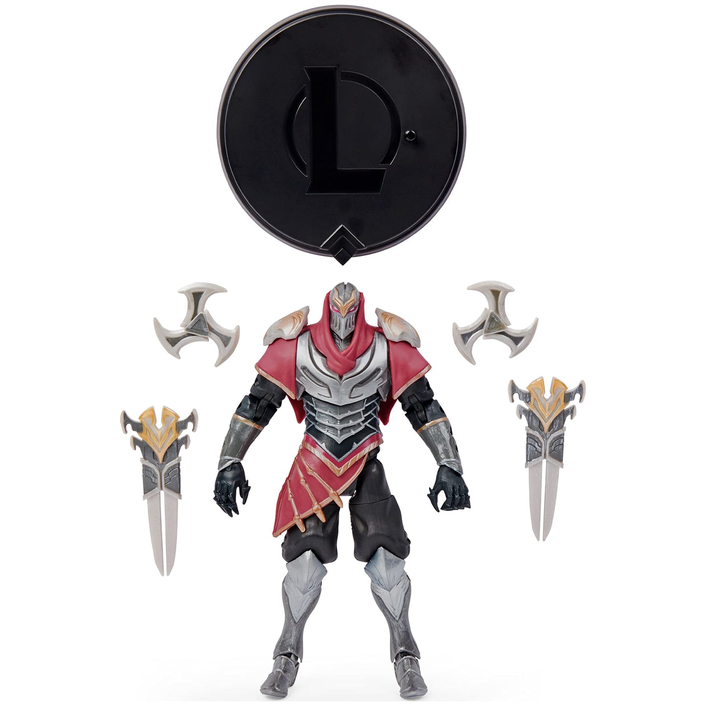 League of Legends Zed 6-Inch Collectible Figure – Collector-Grade Details and 2 Accessories