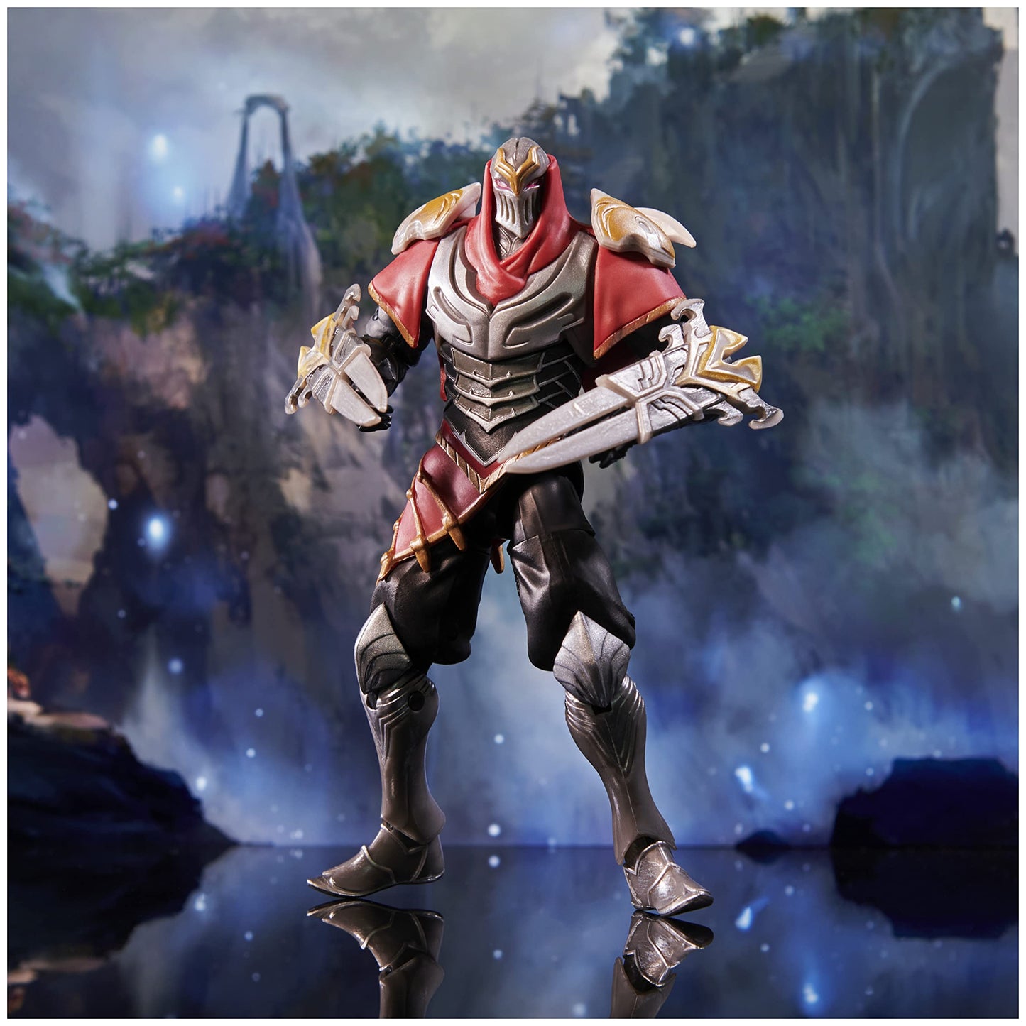 League of Legends Zed 6-Inch Collectible Figure – Collector-Grade Details and 2 Accessories