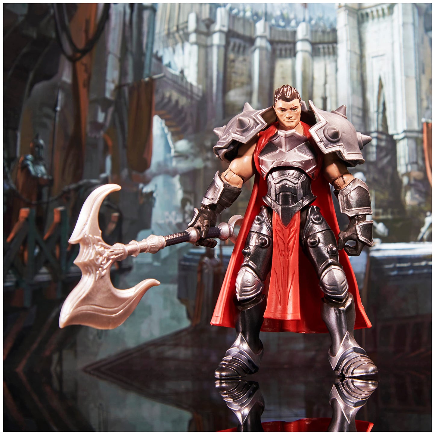 League of Legends Darius 4-Inch Collectible Figure with Axe Accessory | Premium Details