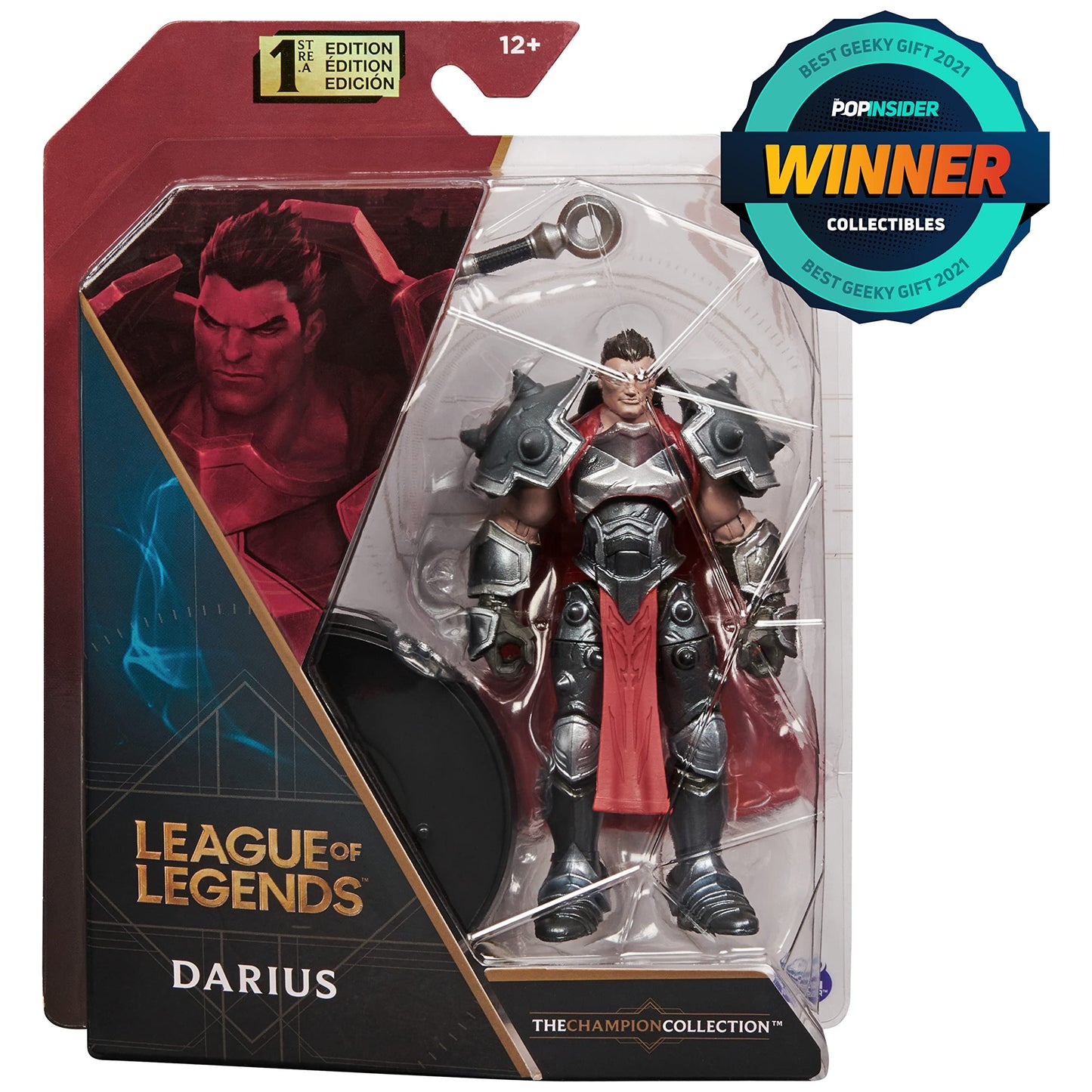 League of Legends Darius 4-Inch Collectible Figure with Axe Accessory | Premium Details