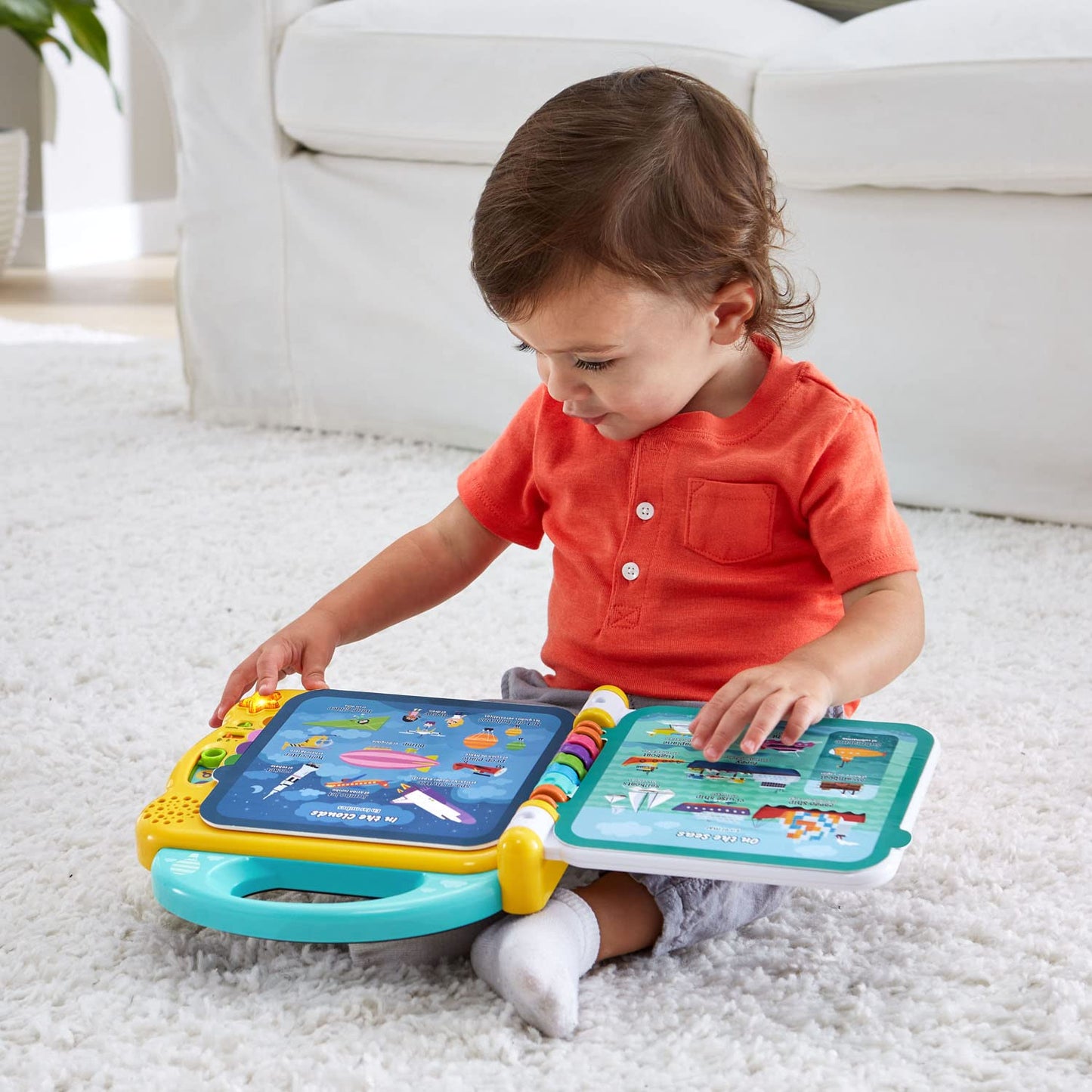LeapFrog 100 Things That Go — Bilingual Interactive Book for Toddlers