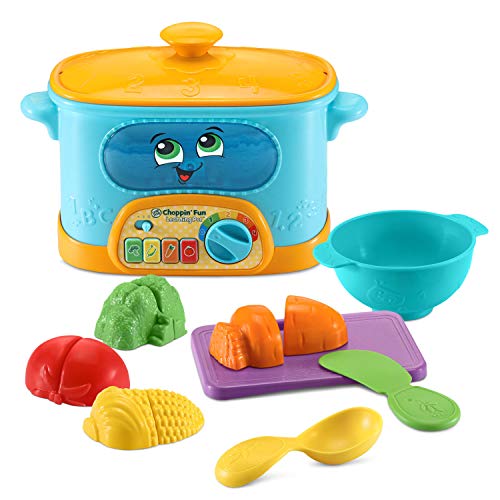 LeapFrog Choppin’ Fun Learning Pot – Orange | Pretend Play Kitchen Toy