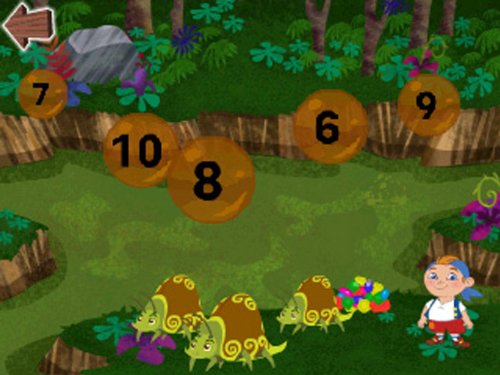 LeapFrog Explorer Learning Game: Jake and The Never Land Pirates – Early Math Adventures for Ages 3-5