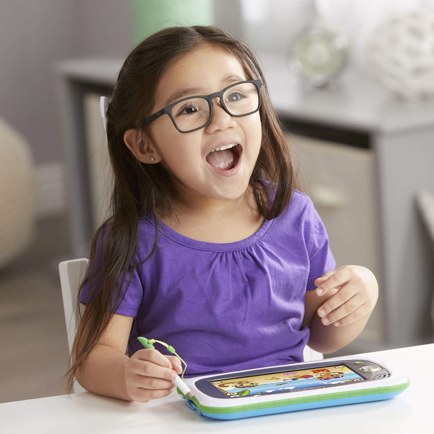 LeapFrog LeapPad Ultimate Ready for School Tablet – Green | Adaptive Learning & Safe Browser