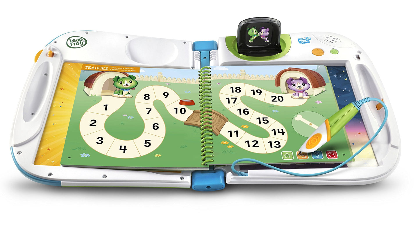 LeapFrog LeapStart 3D Scout and Friends Math Book – Interactive Early Math for Ages 2-5