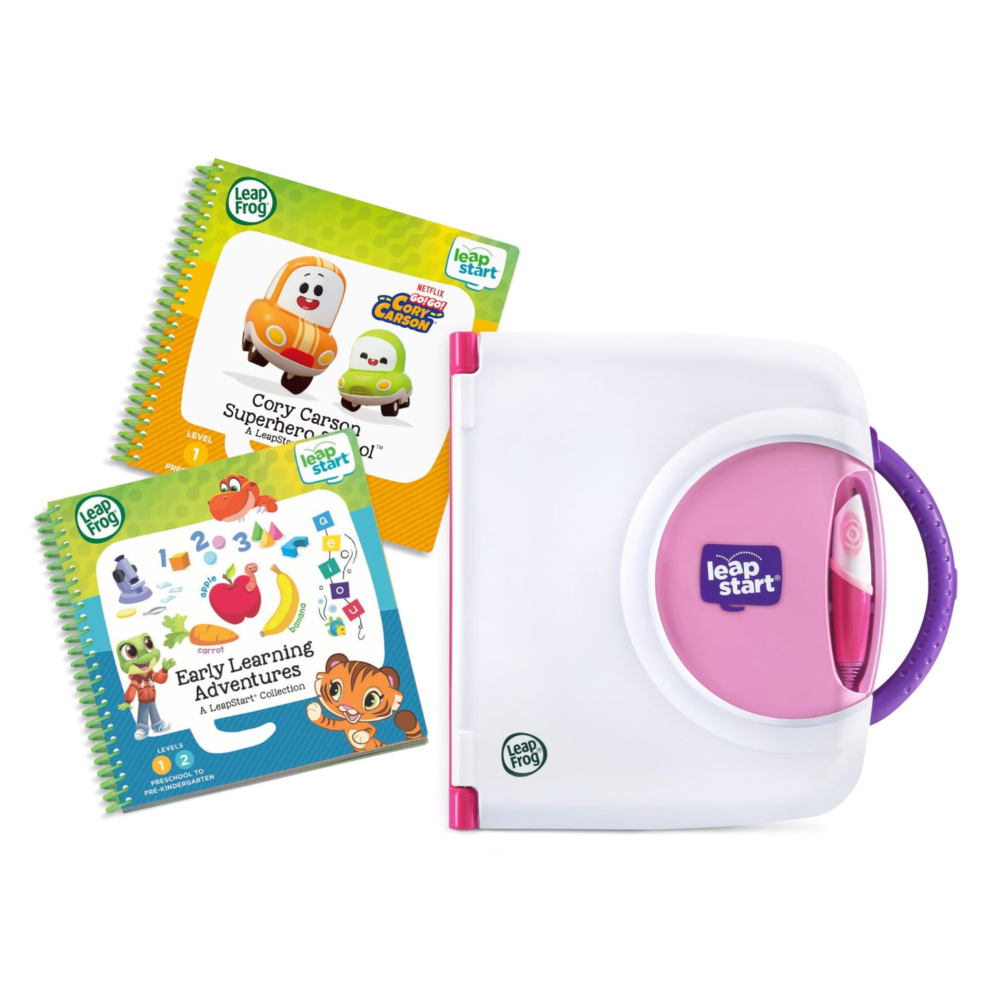 LeapFrog LeapStart Learning Success Bundle Pink | Interactive Early Learning for Ages 2-5