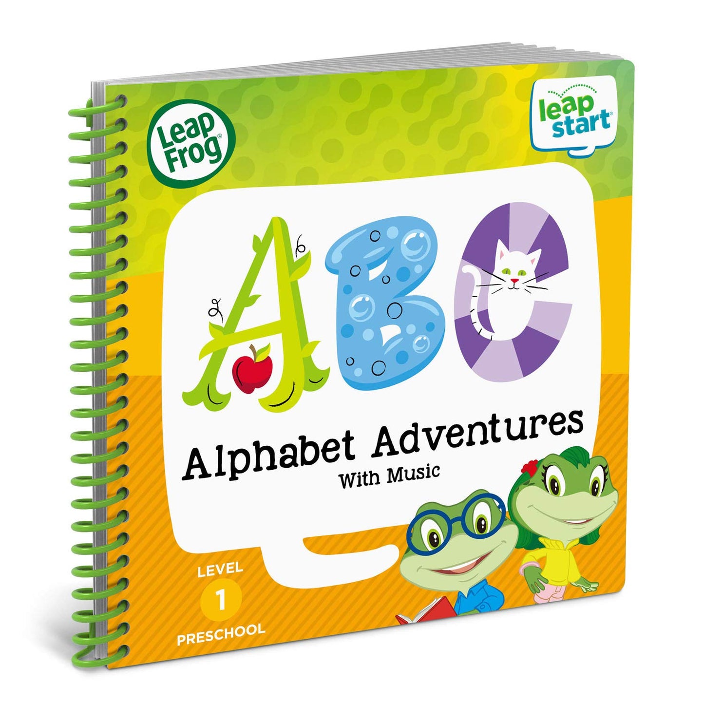 LeapFrog LeapStart Alphabet Adventures & Music Activity Book – Preschool Learning (Ages 2-4)