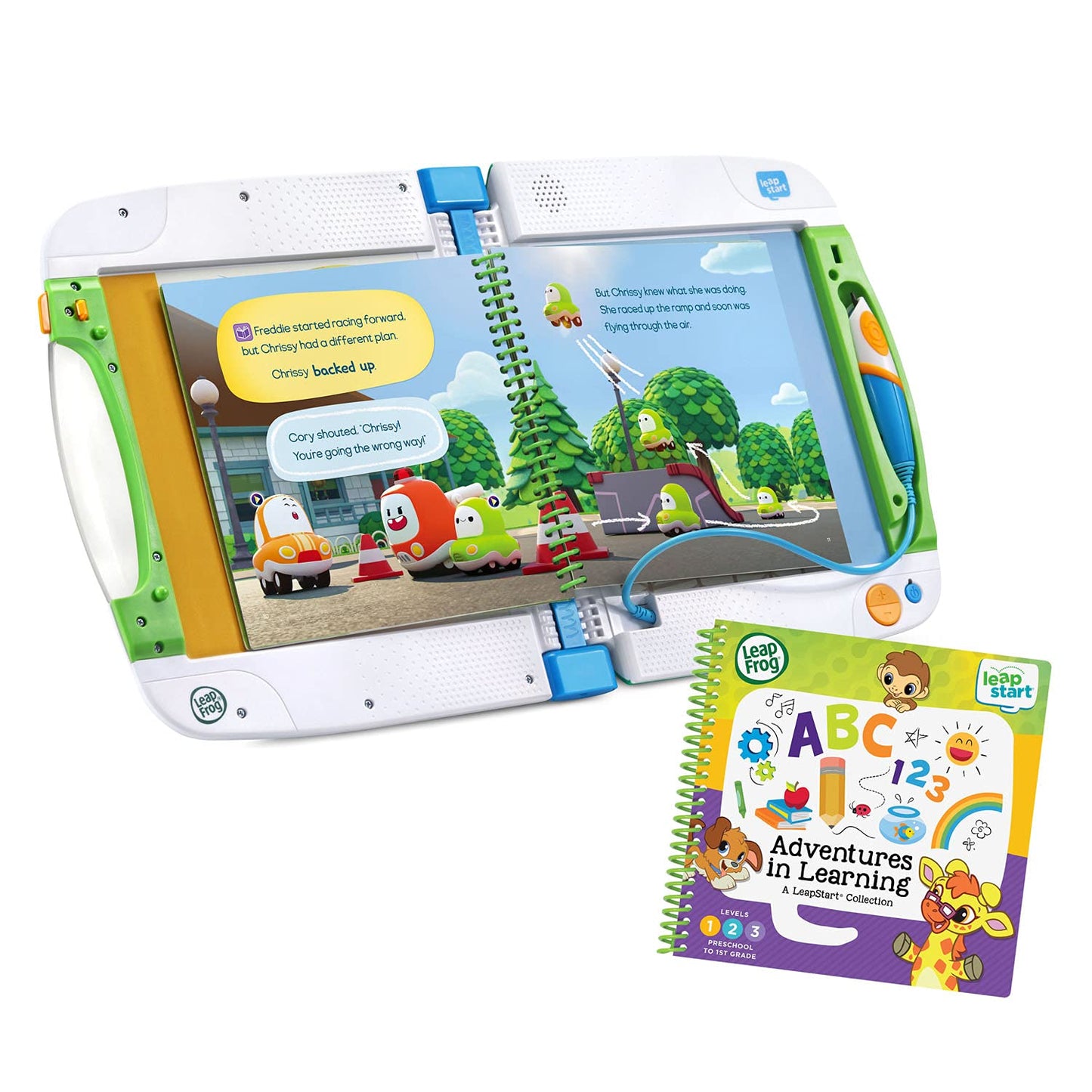 LeapFrog LeapStart Learning Success Bundle, Green – Interactive Early Learning System for 2-5 Year Olds