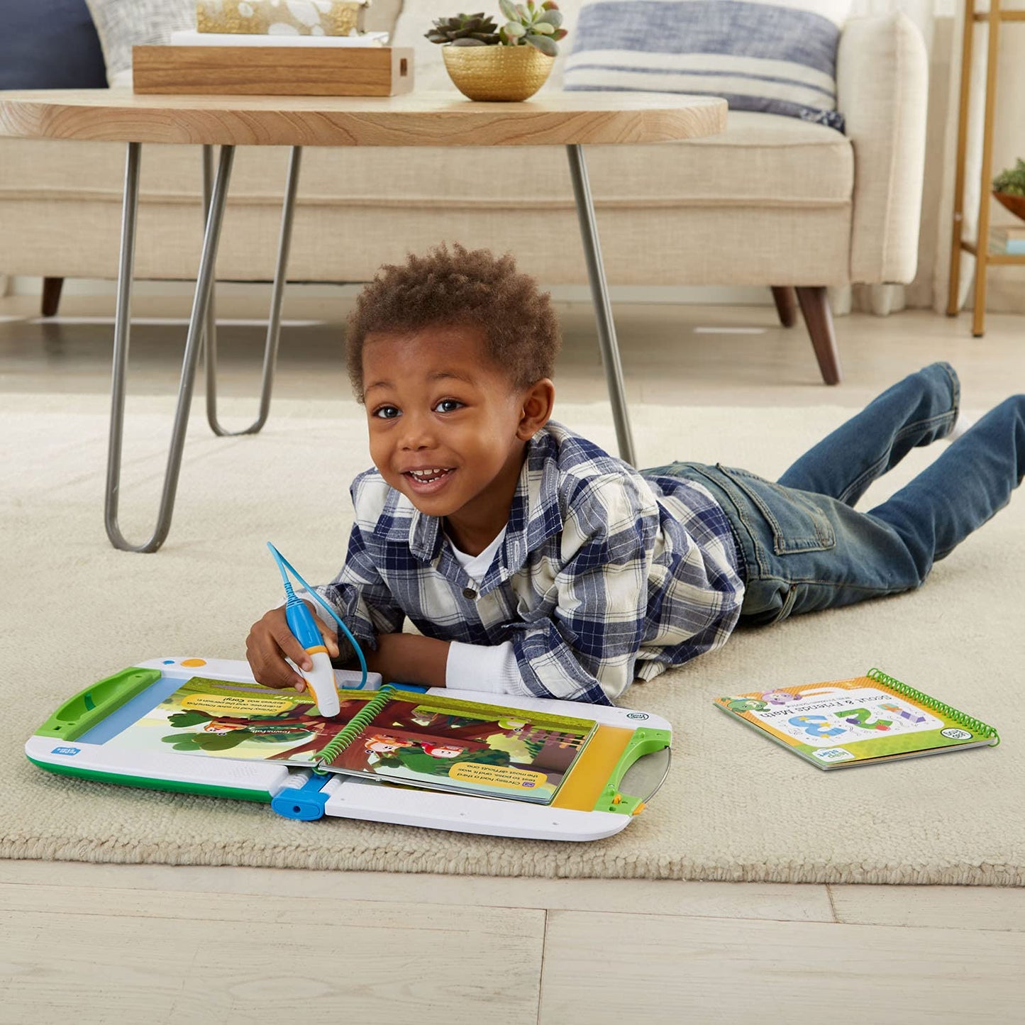 LeapFrog LeapStart Learning Success Bundle, Green – Interactive Early Learning System for 2-5 Year Olds