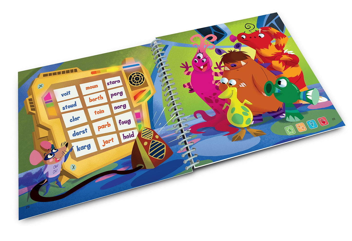 LeapFrog LeapStart 1st Grade Activity Book: Superhero Vocabulary and Communication Skills