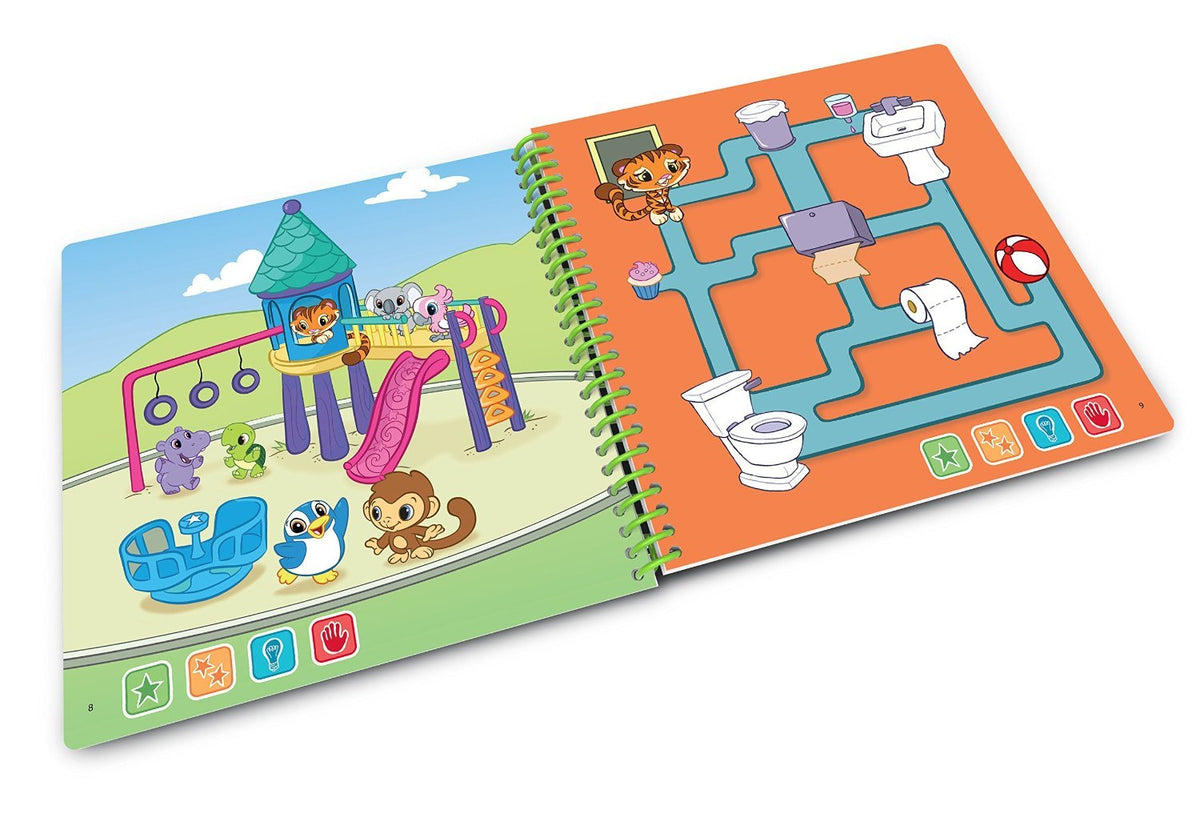 LeapFrog LeapStart Daily Routines & Health Book for Preschoolers | Interactive Learning