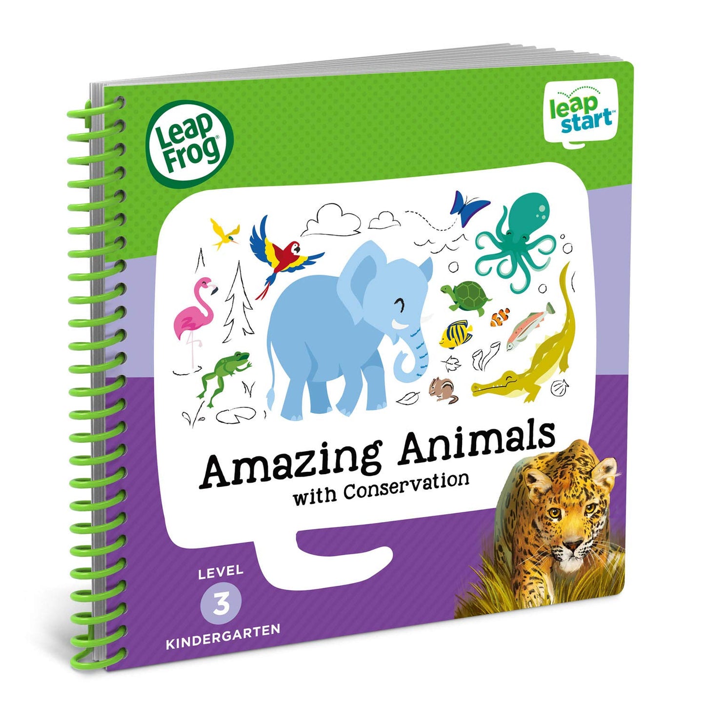 LeapFrog LeapStart Kindergarten Activity Book: Amazing Animals & Conservation