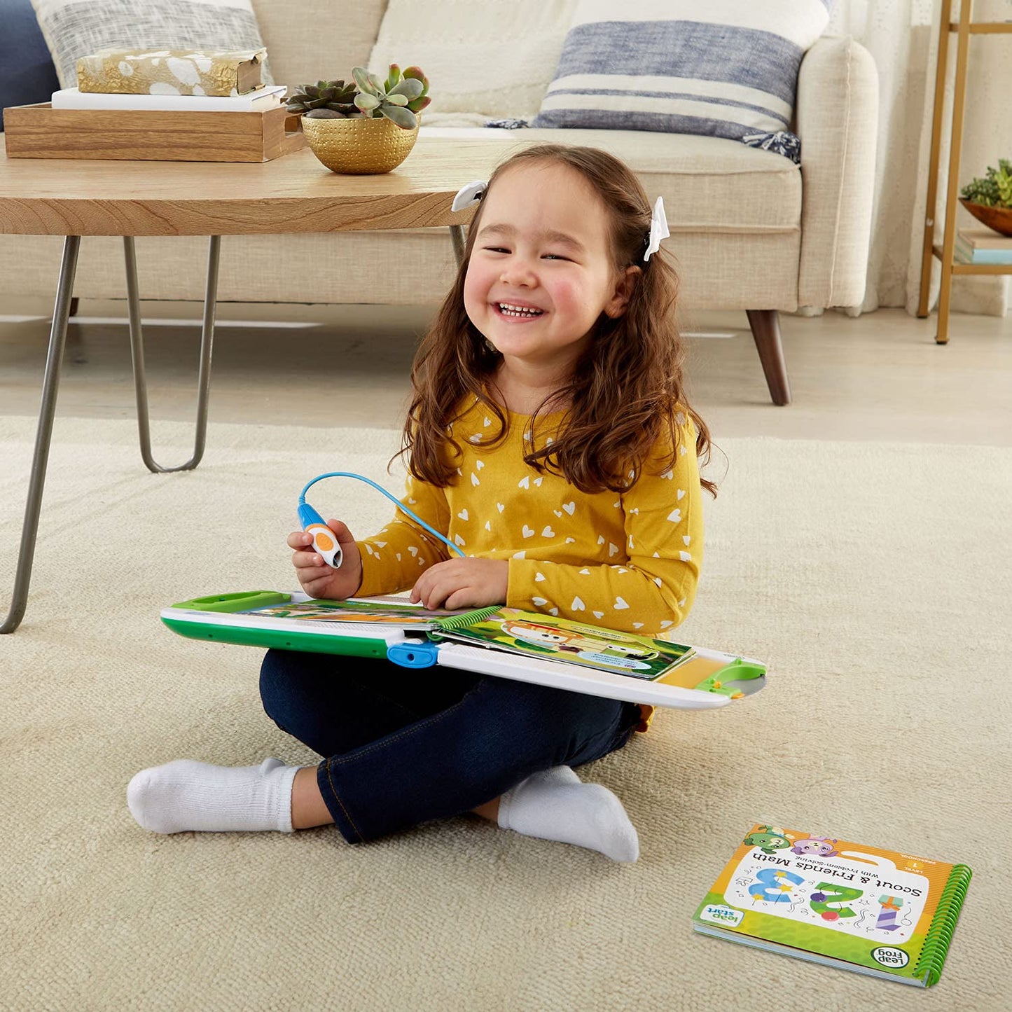 LeapFrog LeapStart Learning Success Bundle, Green – Interactive Early Learning System for 2-5 Year Olds
