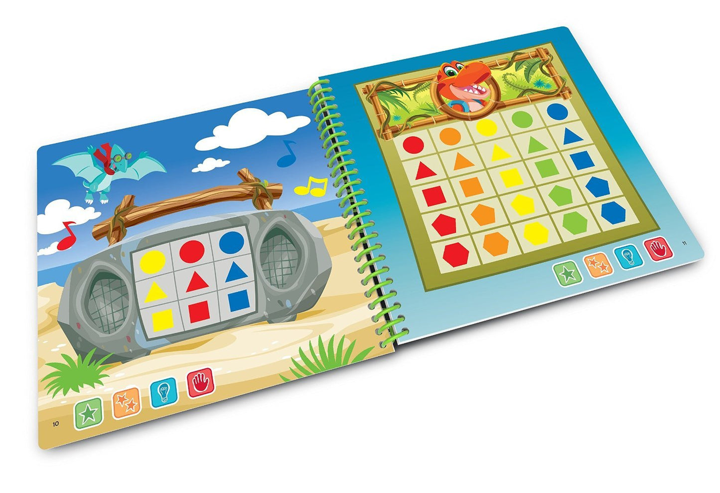LeapFrog LeapStart Preschool Activity Book: Shapes, Colors & Creativity