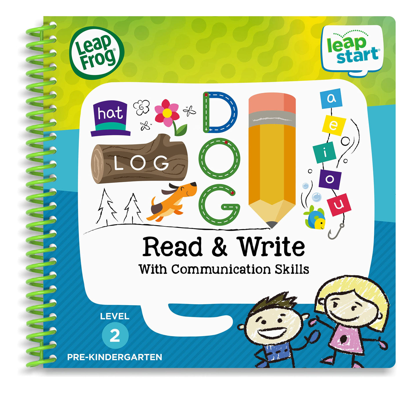 LeapFrog LeapStart Read & Write and Communication Skills Activity Book – Level 4 (1st Grade) for Ages 5-7