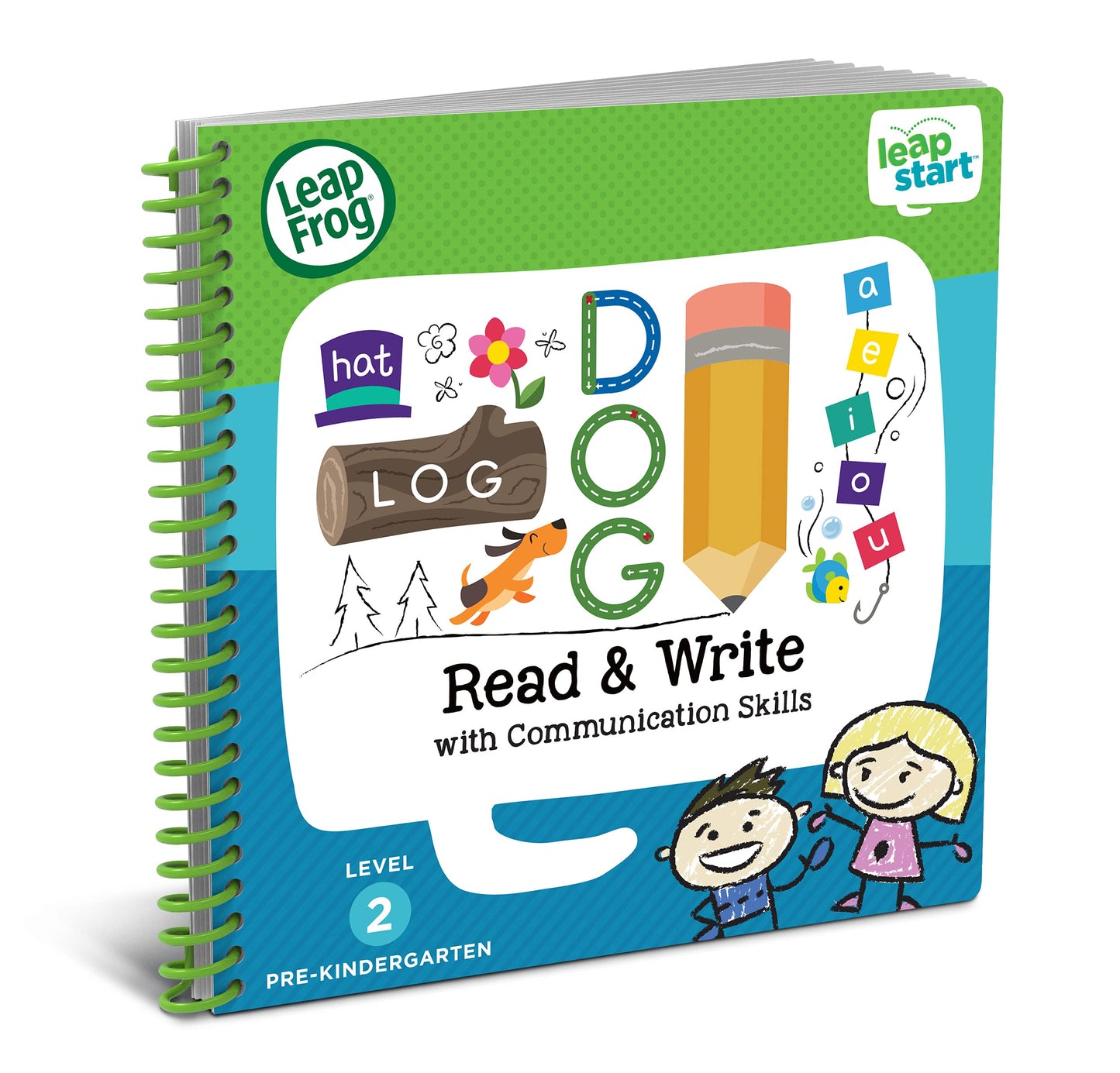 LeapFrog LeapStart Read & Write and Communication Skills Activity Book – Level 4 (1st Grade) for Ages 5-7