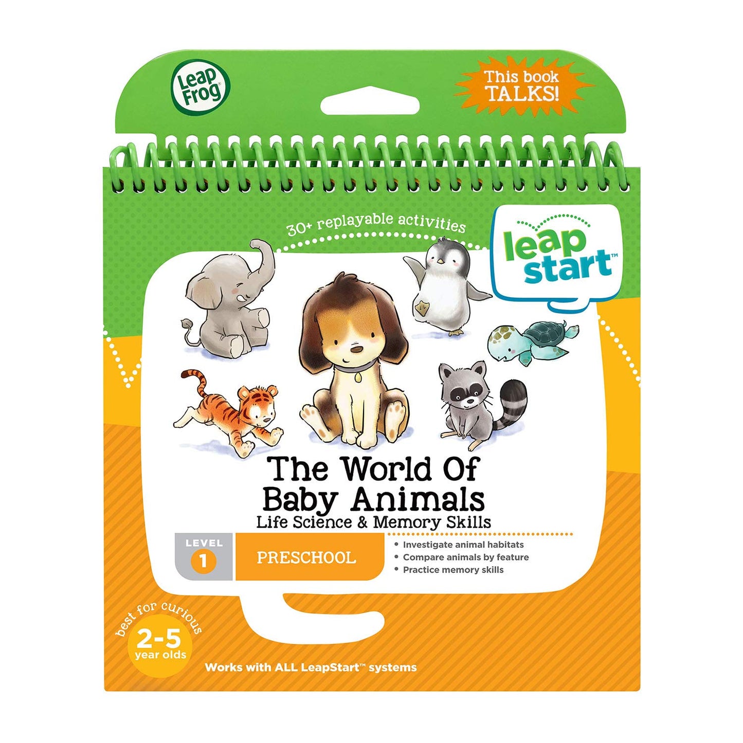 LeapFrog LeapStart The World of Baby Animals Book – Interactive Learning for Kids