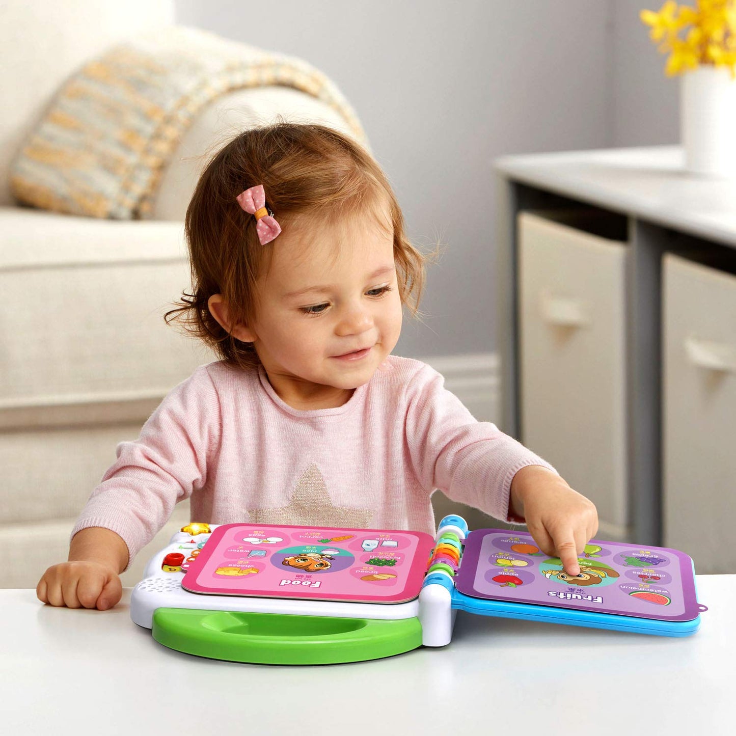 LeapFrog Learning Friends English-Chinese 100 Words Book with Learning Activity Guide | Frustration Free Packaging