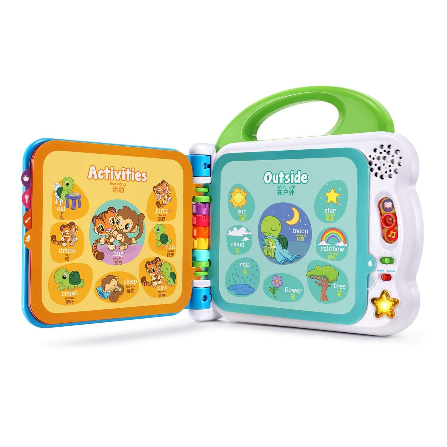 LeapFrog Learning Friends English-Chinese 100 Words Book with Learning Activity Guide | Frustration Free Packaging