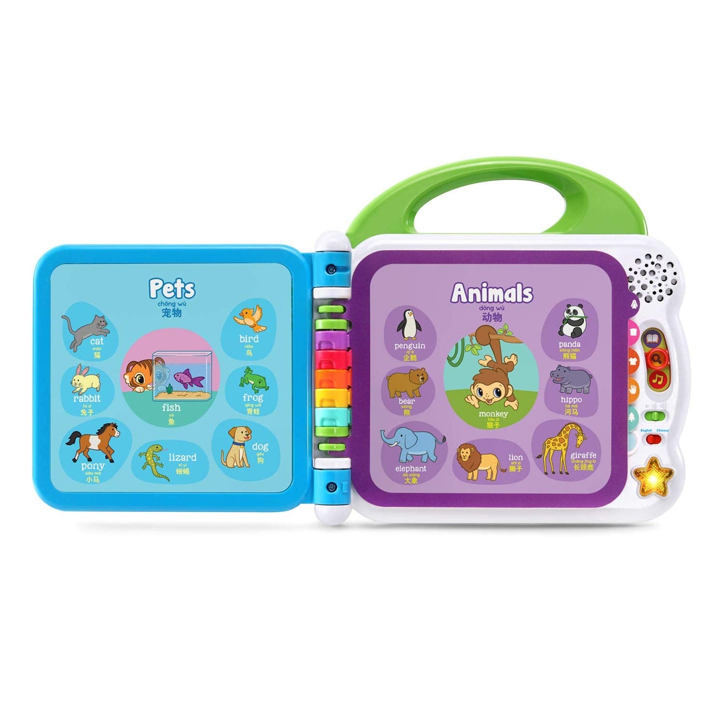LeapFrog Learning Friends English-Chinese 100 Words Book with Learning Activity Guide | Frustration Free Packaging