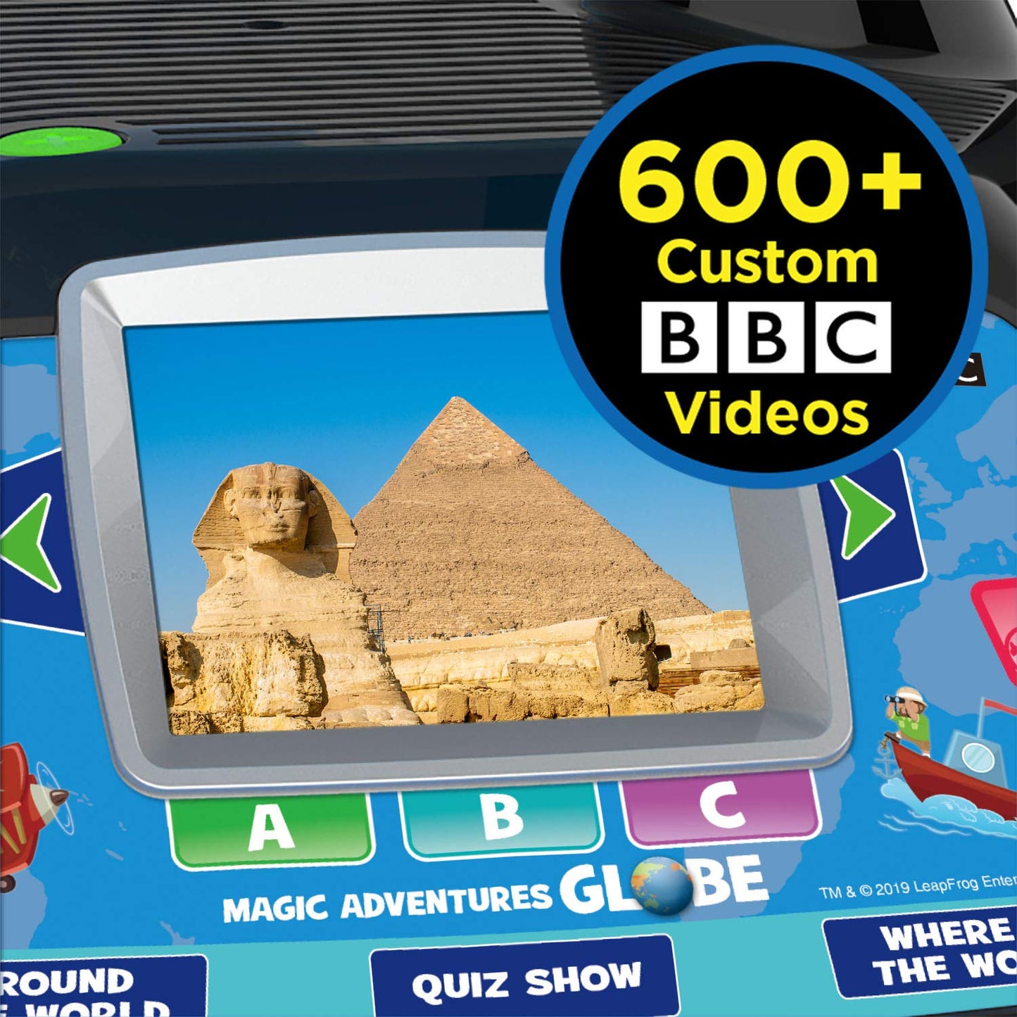 LeapFrog Magic Adventures Globe – Frustration Free Packaging