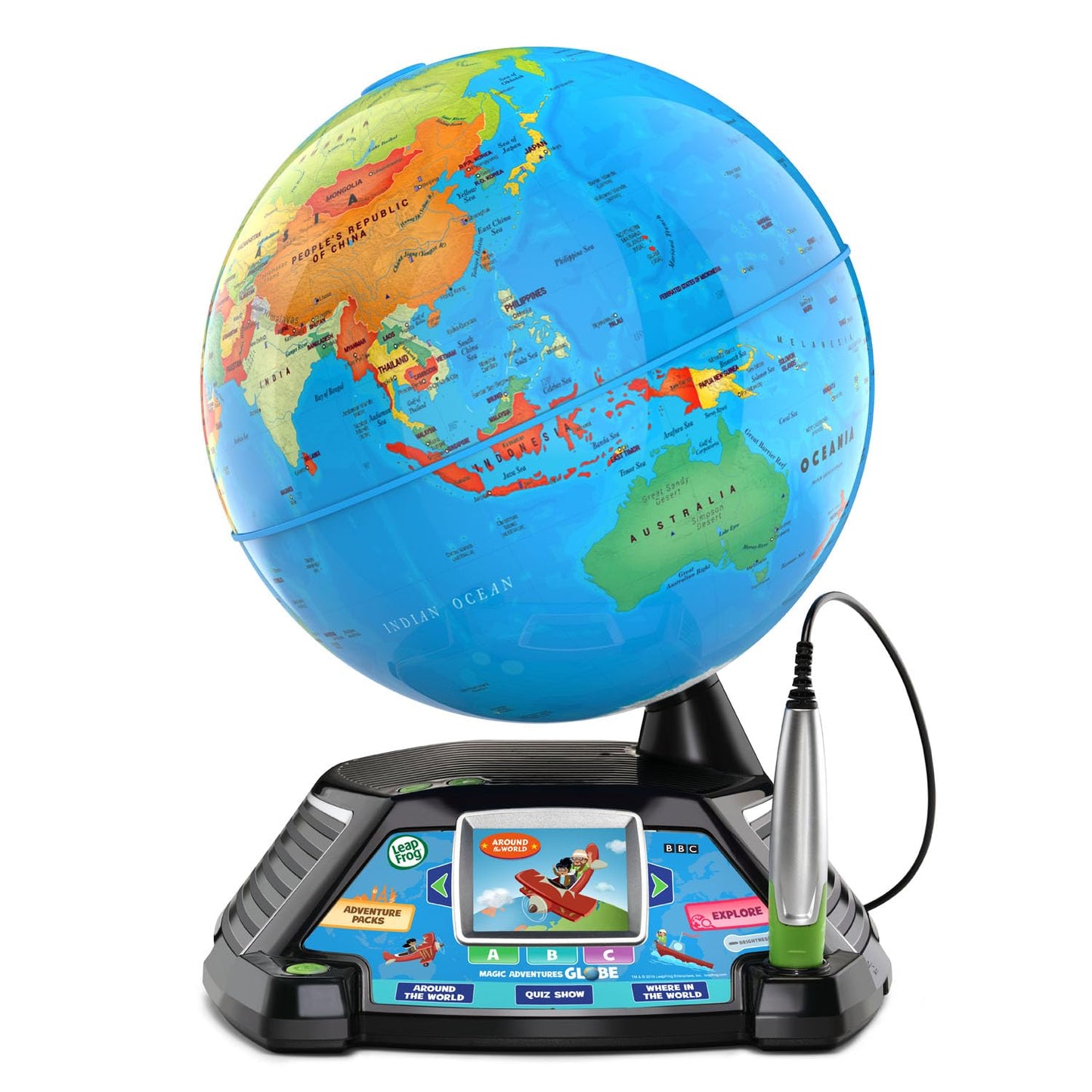 LeapFrog Magic Adventures Globe – Frustration Free Packaging