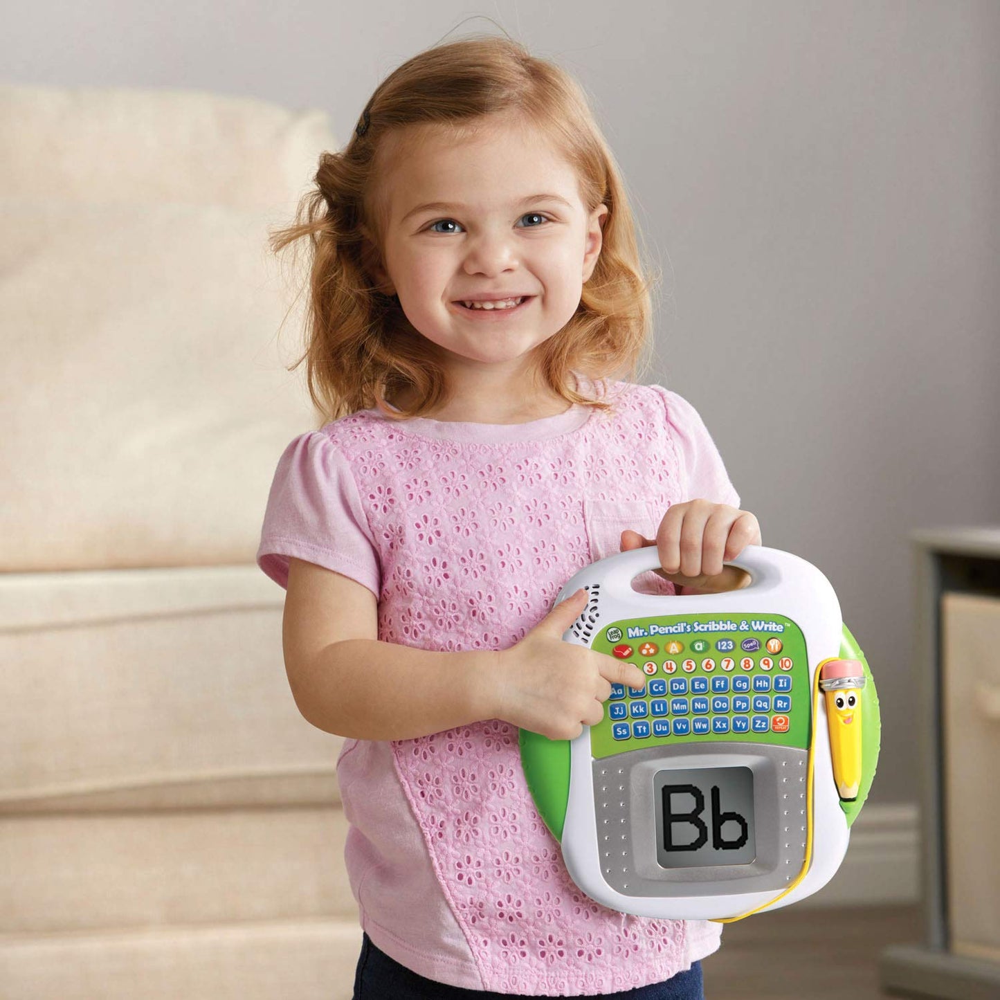 LeapFrog Mr. Pencil's Scribble and Write (Frustration Free Packaging) – Green